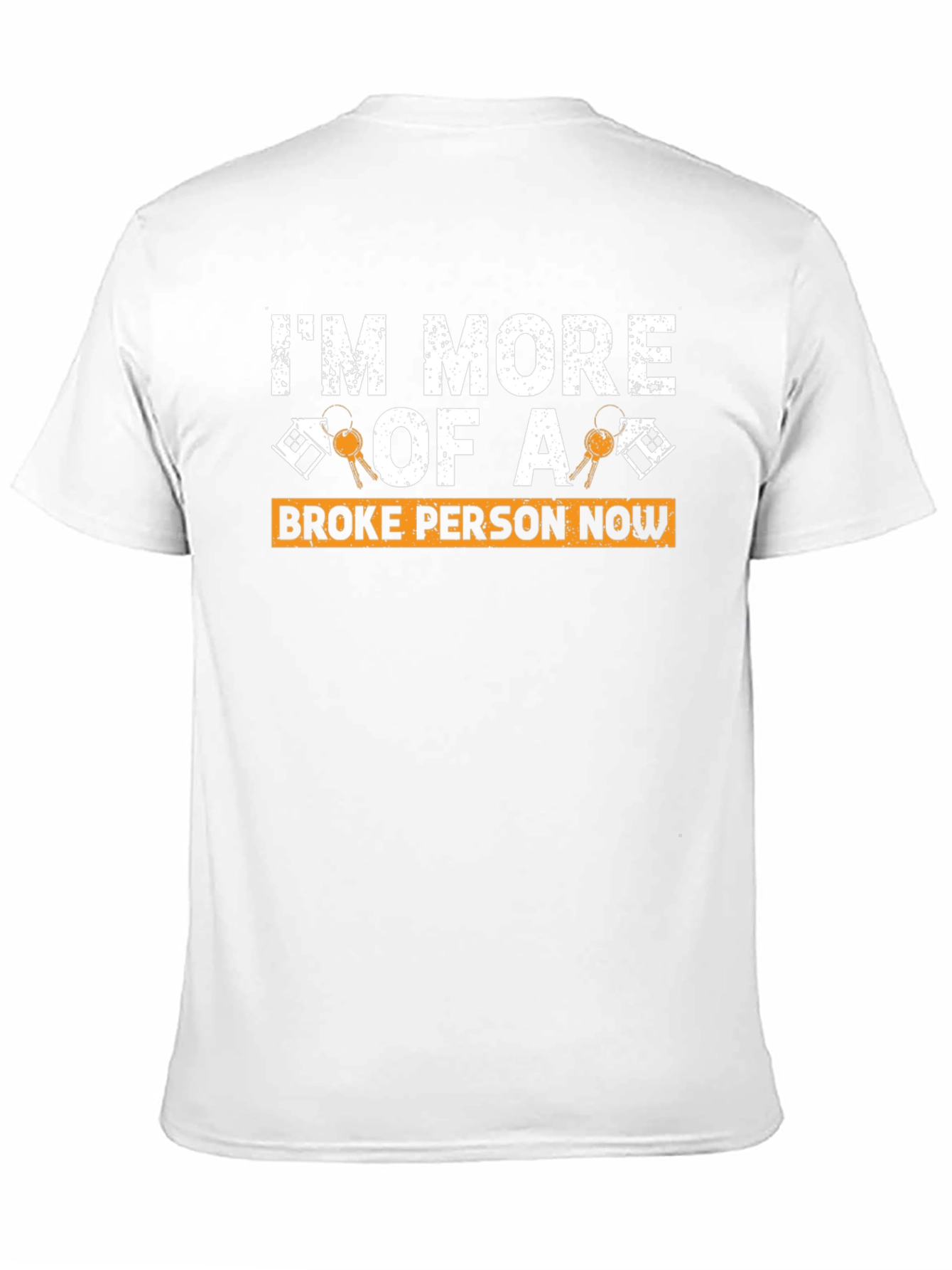 Black Broke Person Now Graphic T-Shirt view 11