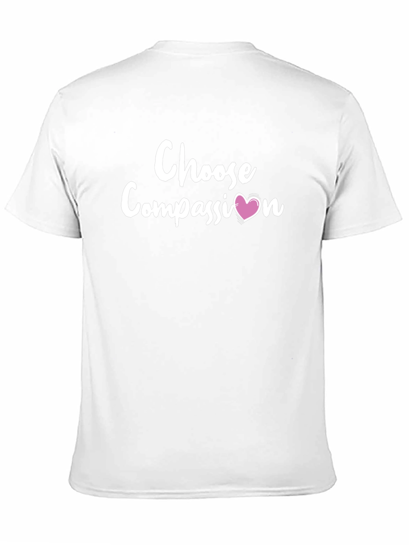 Black Choose Compassion Graphic Tee view 11