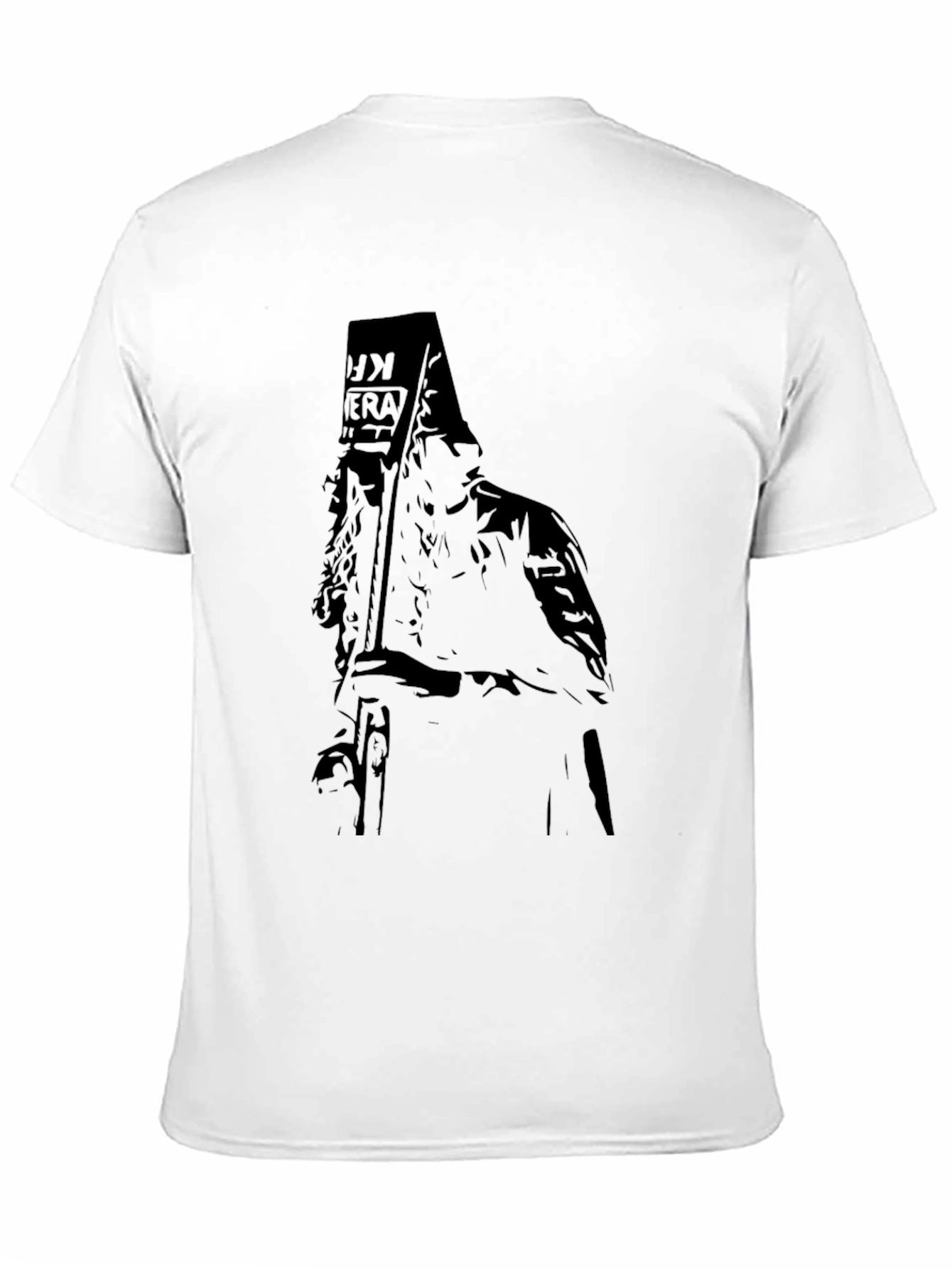 Black Statement Graphic Tee - Black view 11