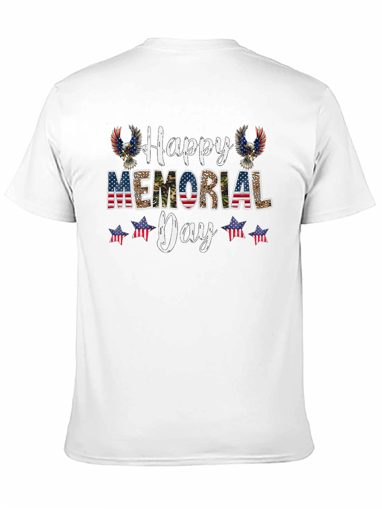 Black Happy Memorial Day Graphic Tee view 11