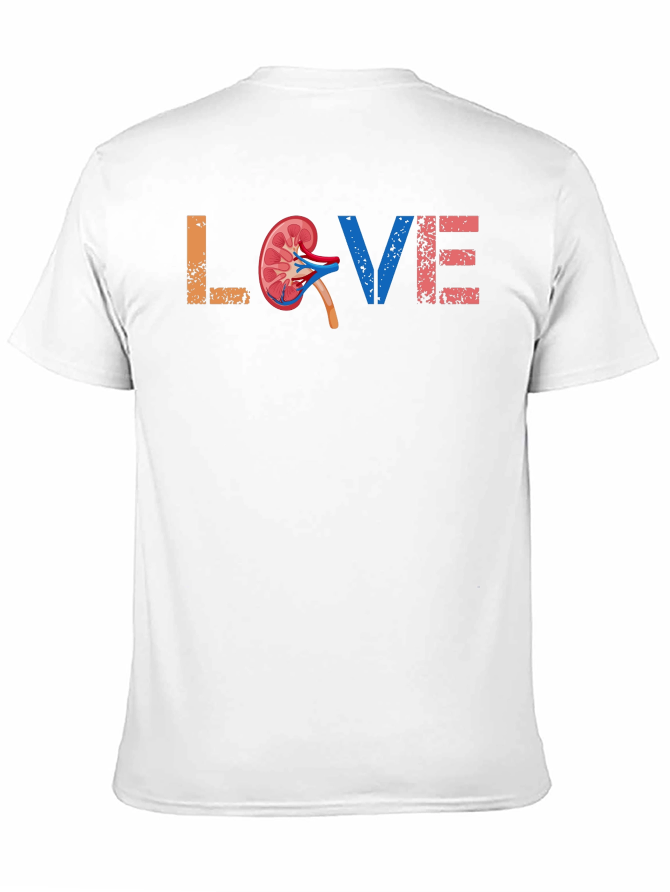 Black Love Kidney T-Shirt - Organ Donor Awareness Tee view 11