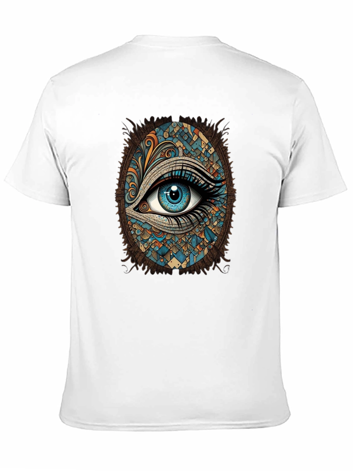 Black Mystic Eye Graphic Tee - Artistic Vision view 11