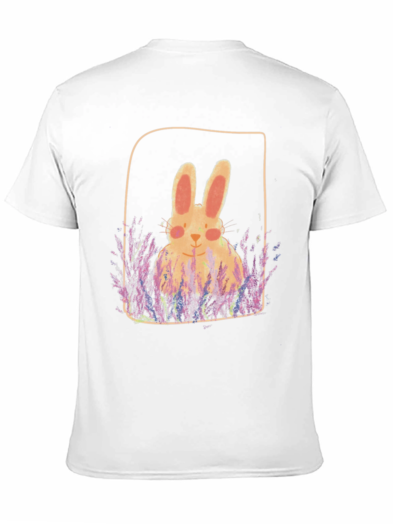 Bunny in Lavender Field Graphic Tee - 11