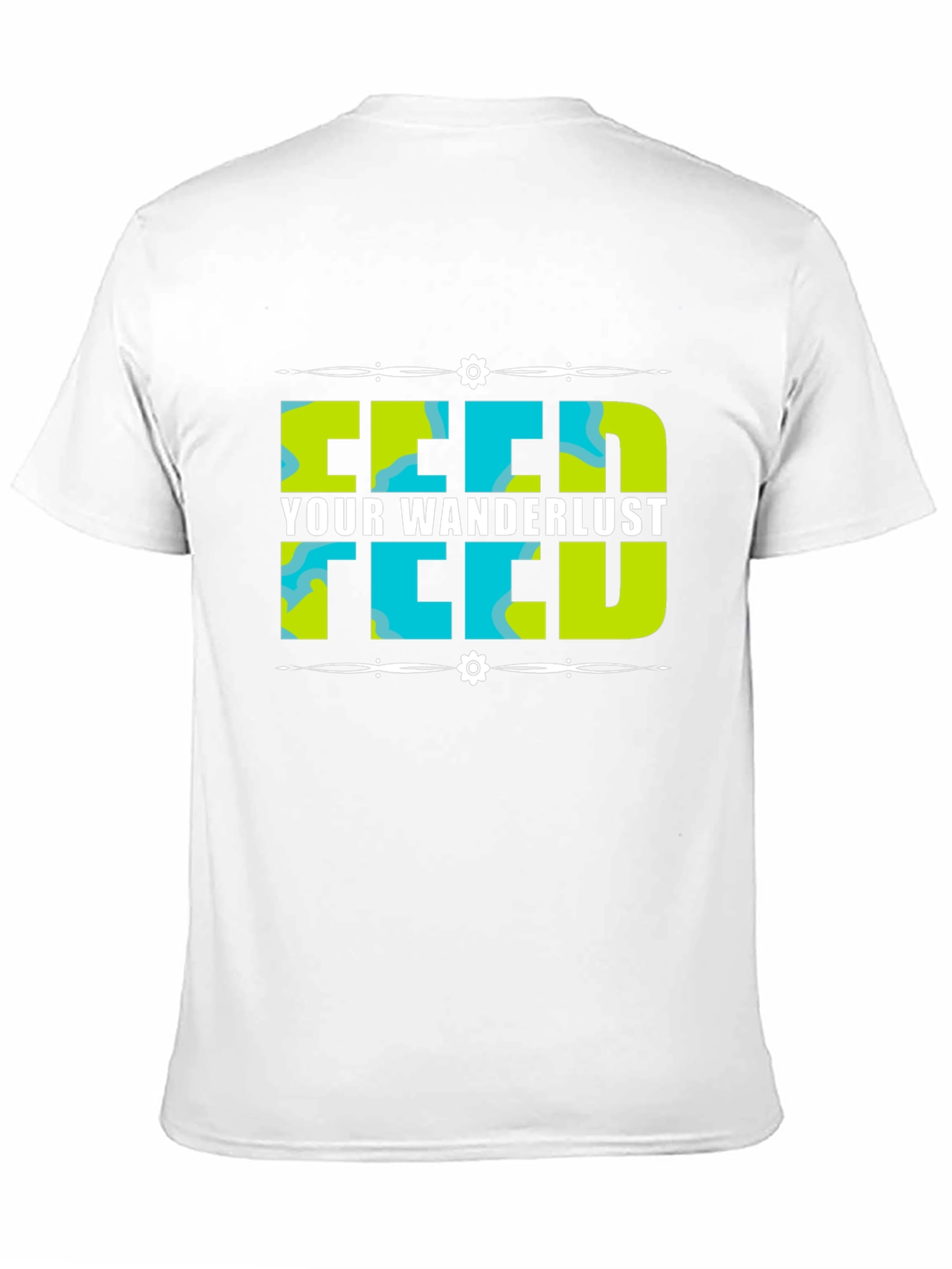 Black Feed Your Wanderlust Graphic Tee view 11