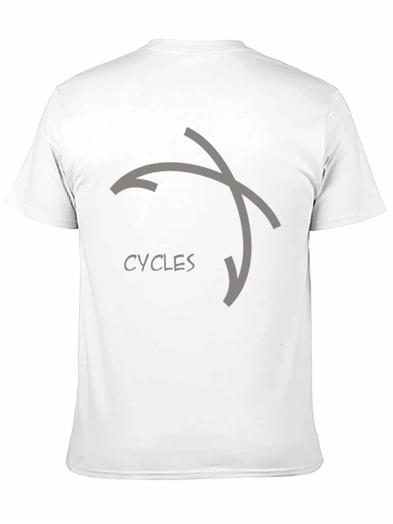 Black Cycles Graphic Tee - Modern Design, Soft Cotton view 11