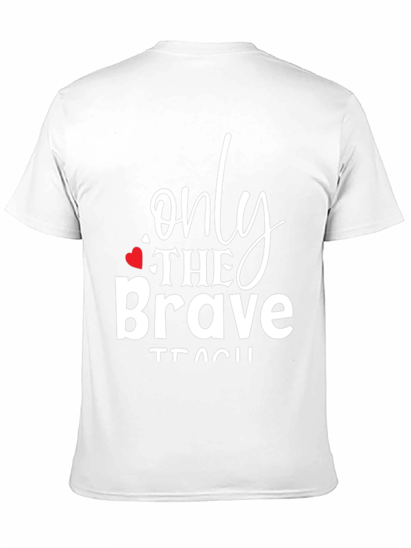 Black Only The Brave Teach Black Graphic Tee view 11