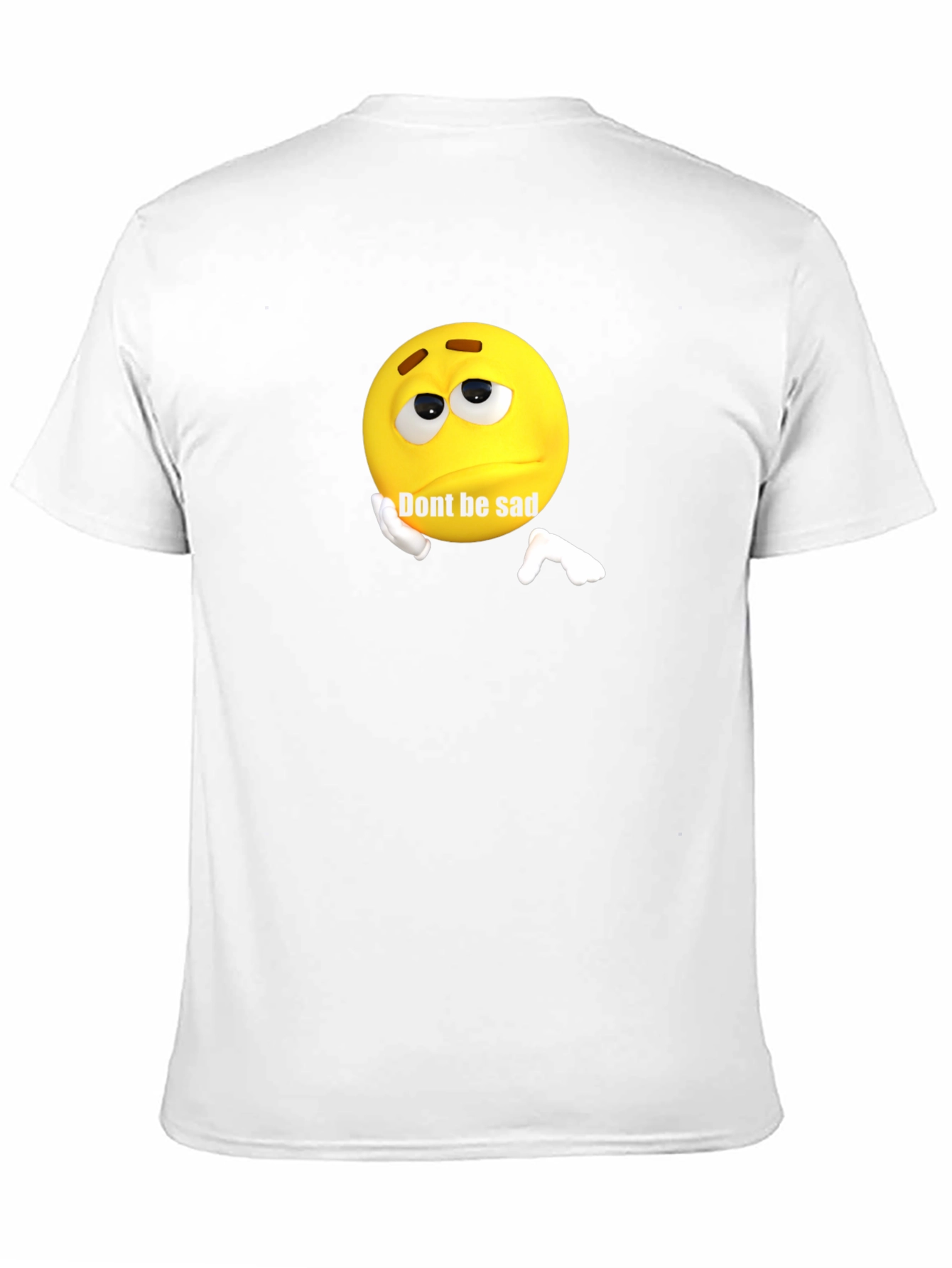 Black Don't Be Sad Graphic T-Shirt - Black view 11