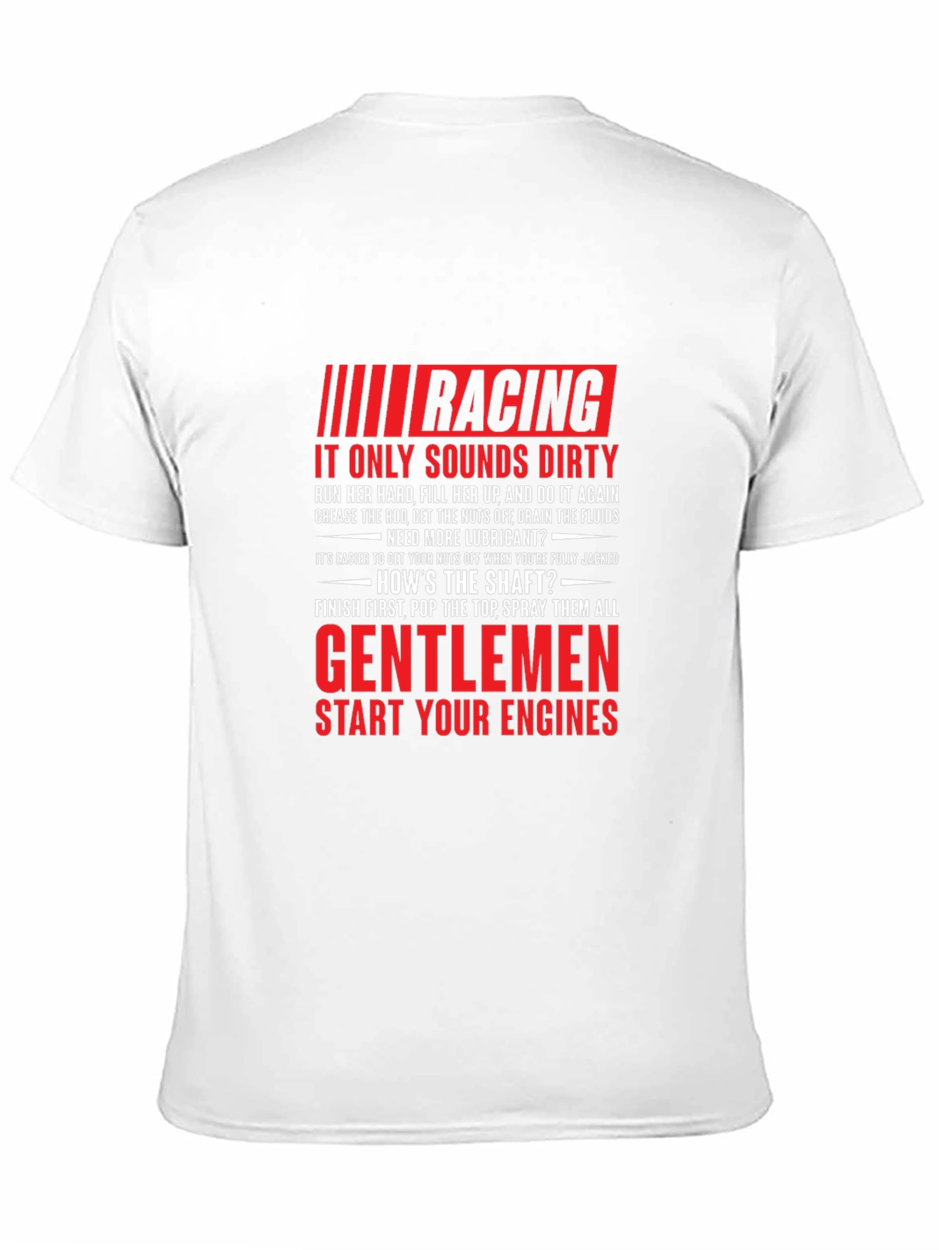 Black Racing Dirty Sounding T-Shirt view 11