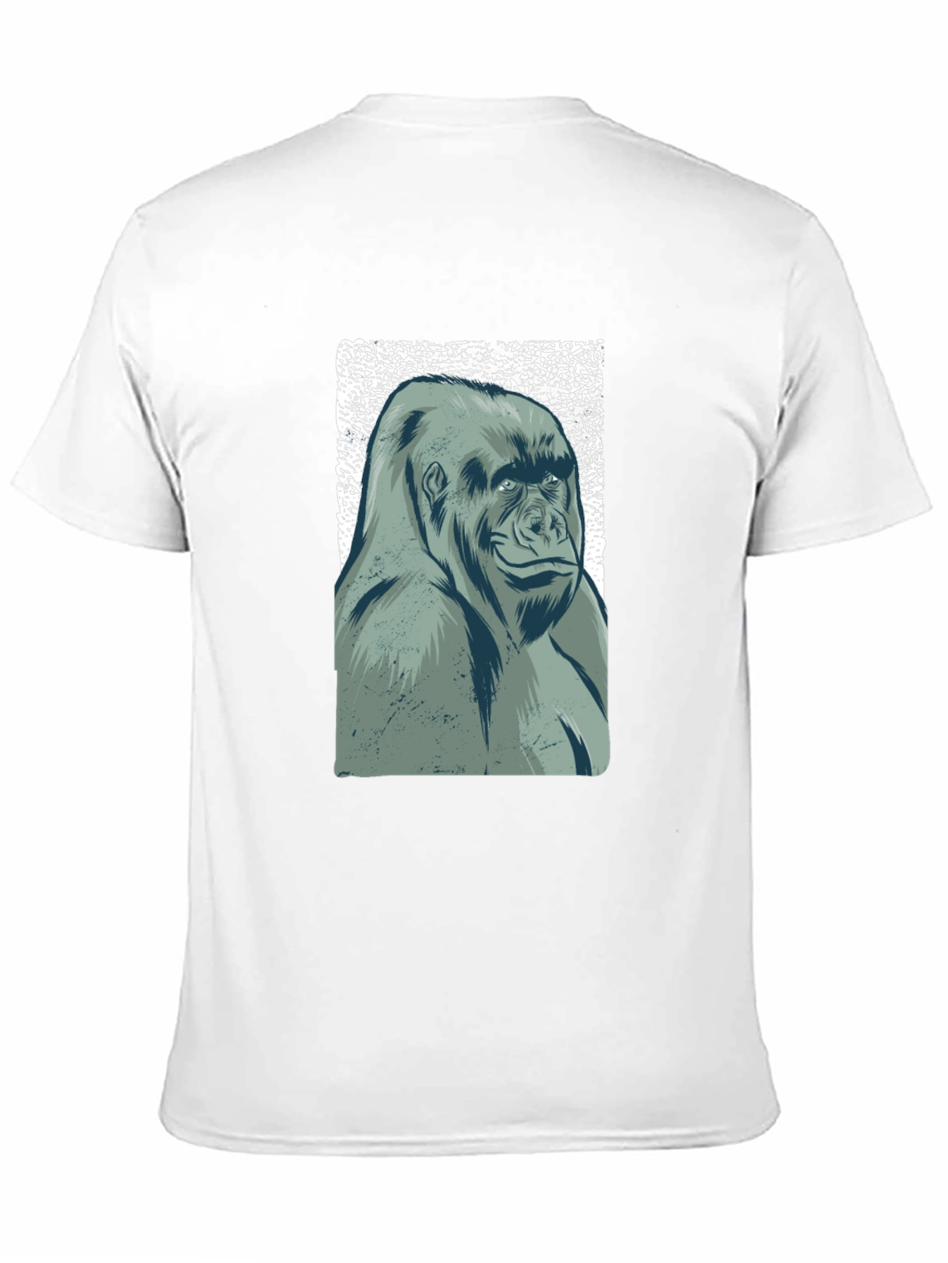 Black Cool Gorilla Graphic Black T-Shirt view 11
