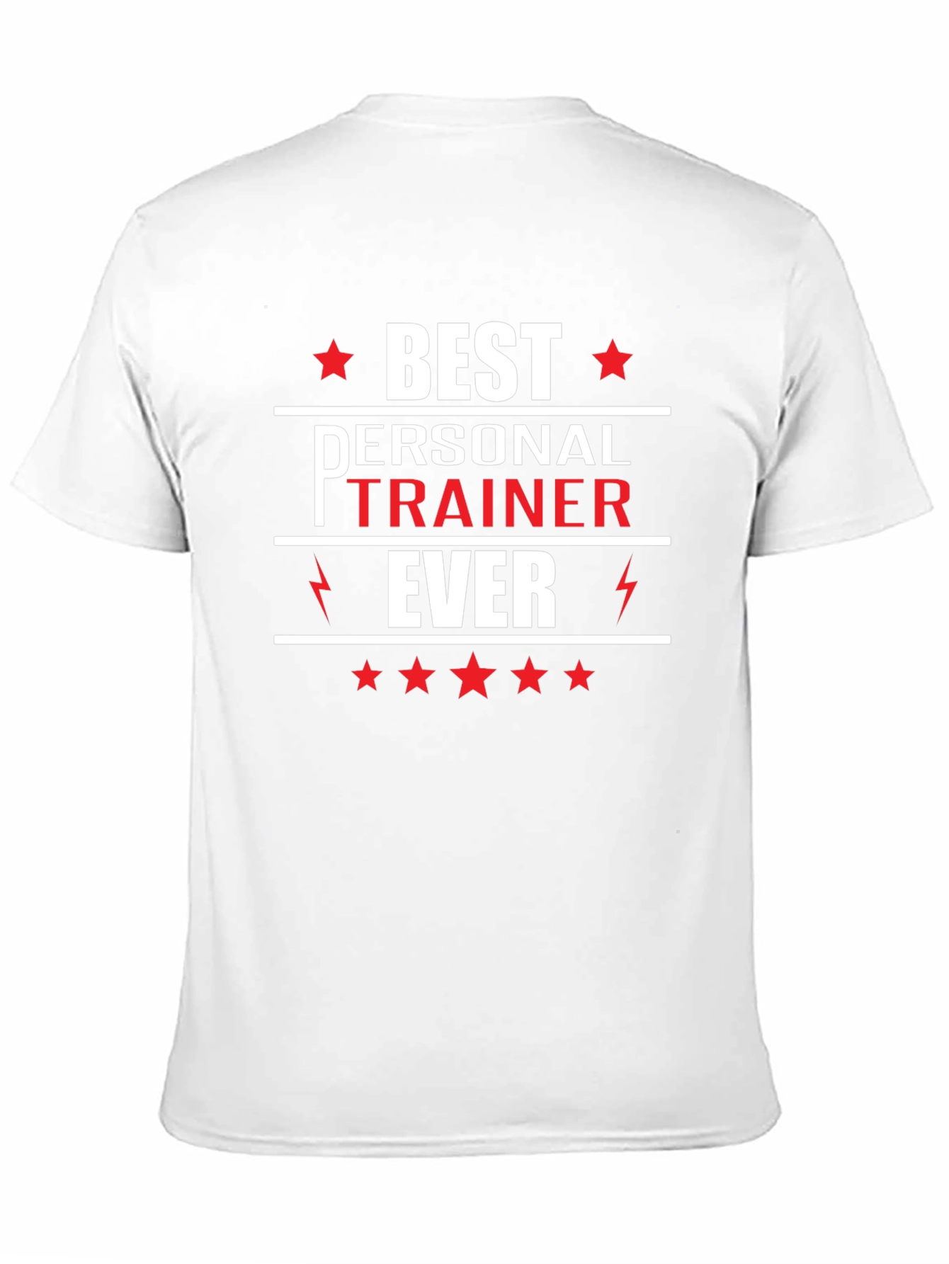 Black Best Personal Trainer Ever Graphic Tee view 11
