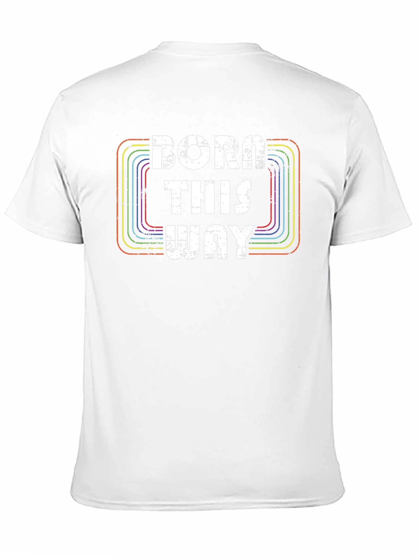 Black Born This Way Graphic T-Shirt view 11