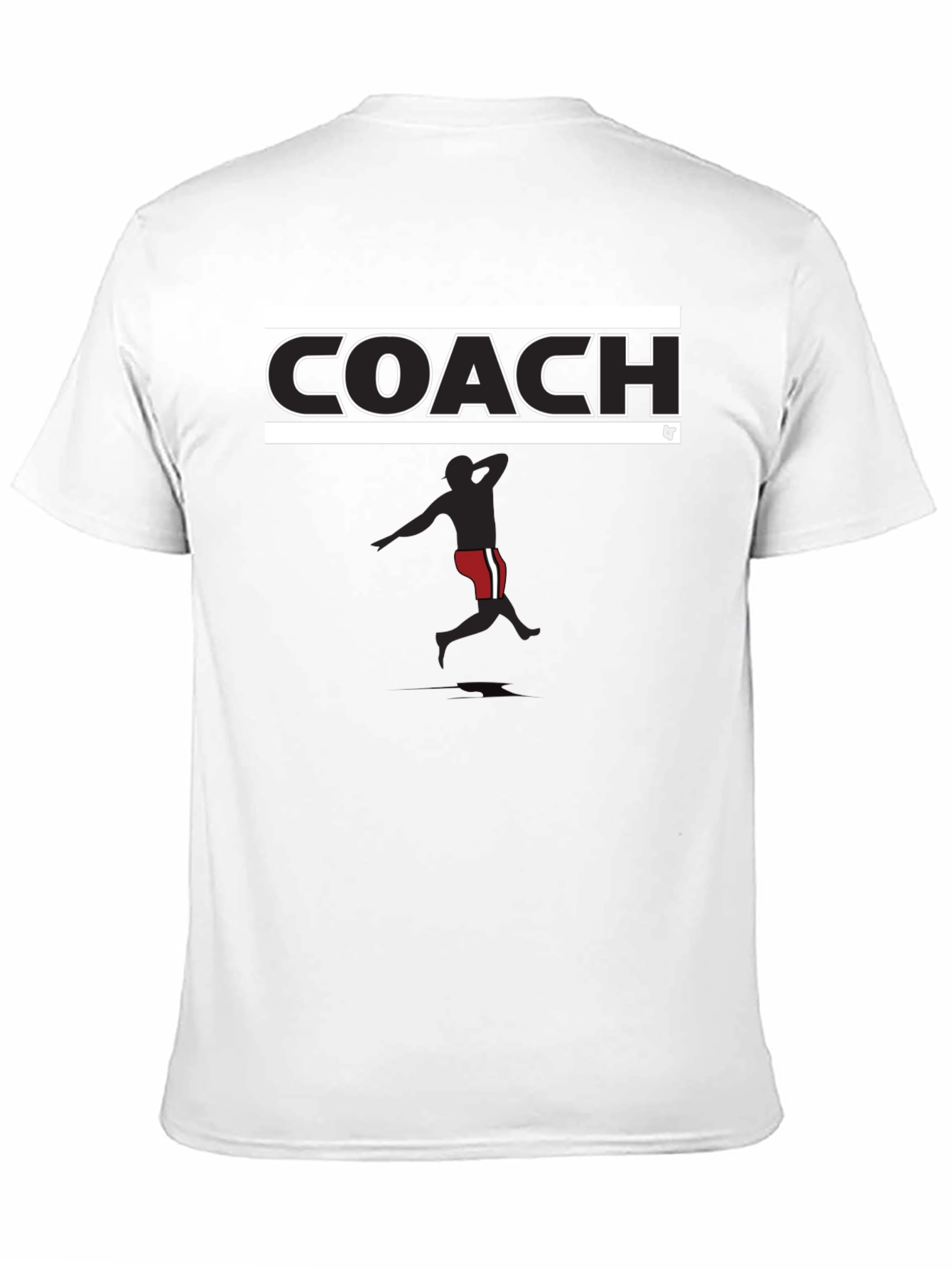 Black Coach Graphic Tee - Black Cotton Blend view 11
