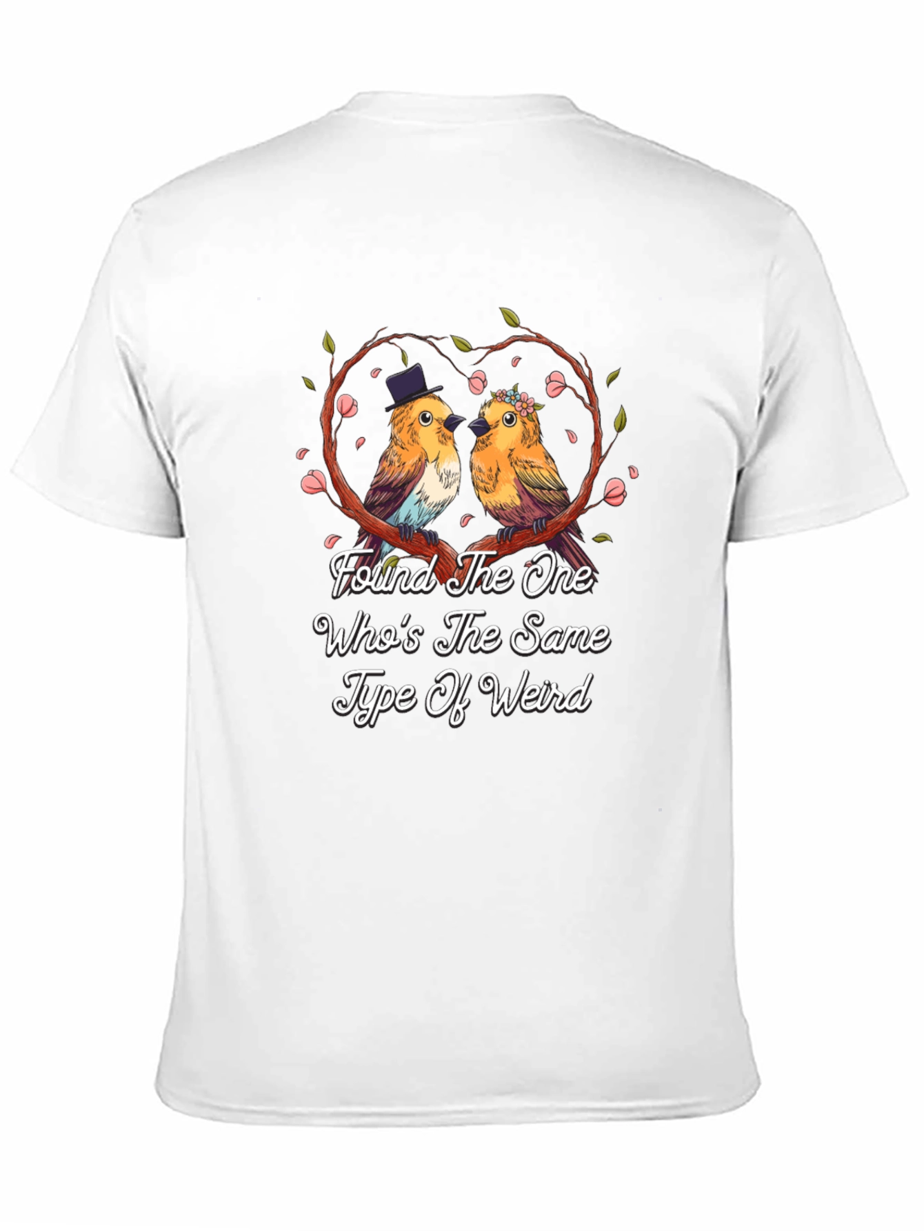Black Found The One Bird Lover T-Shirt view 11