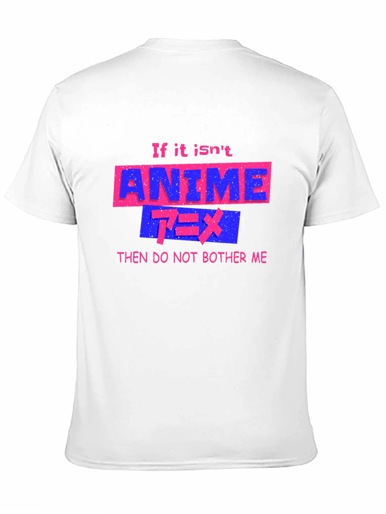 Black Anime Lover's Graphic T-Shirt - "Do Not Bother Me" view 11