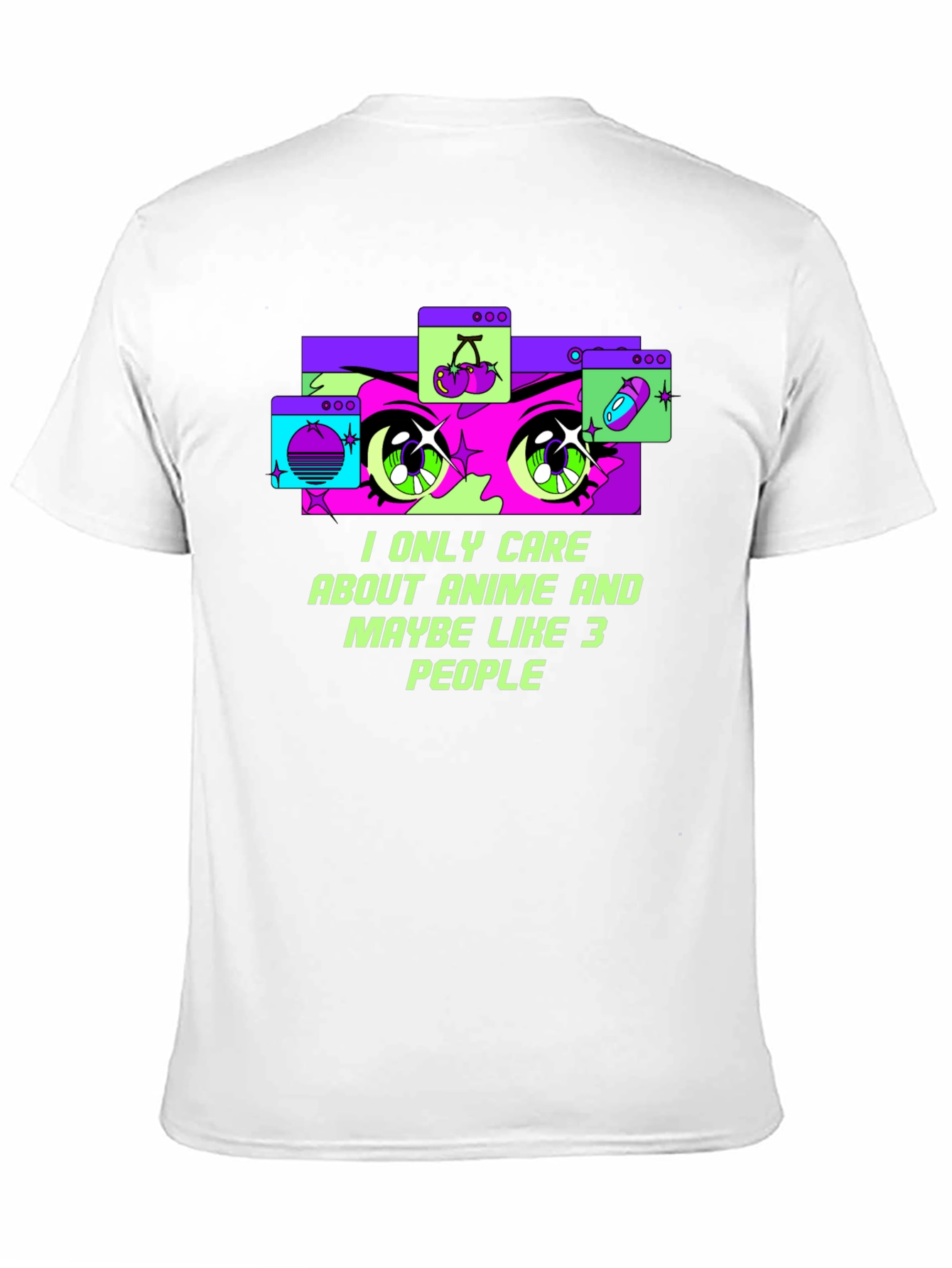 Black Anime Lover Graphic Tee view 11