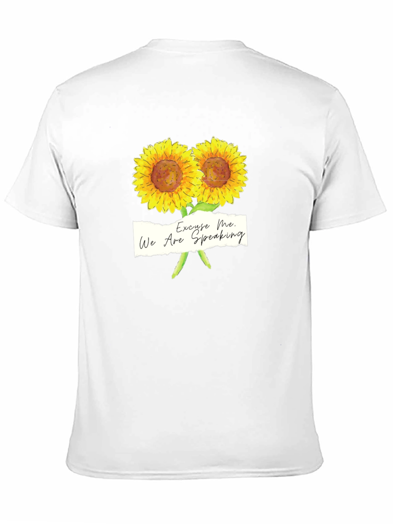 Black Excuse Me, Sunflower Graphic Tee view 11