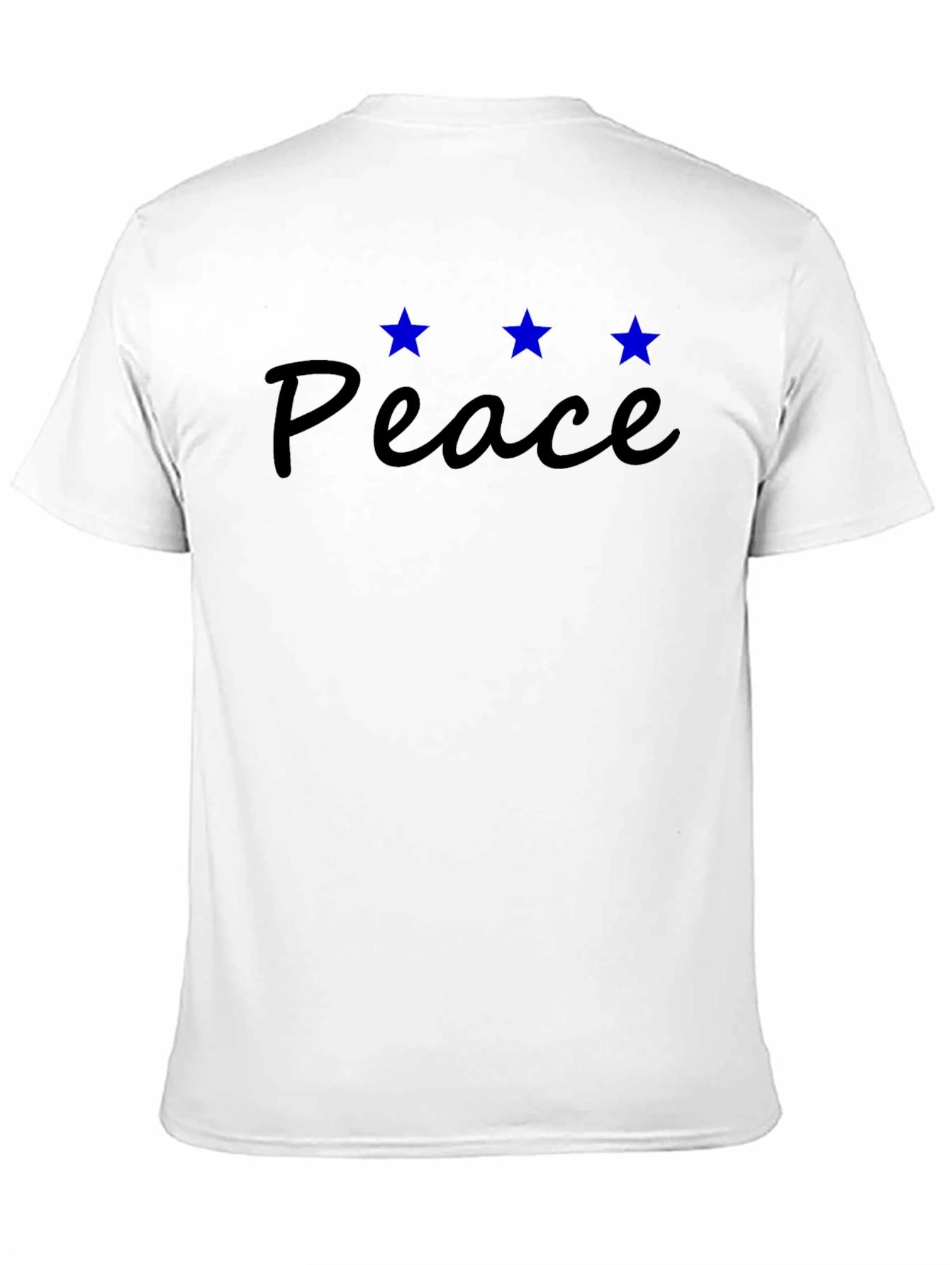 Black Peace Graphic Tee - Casual Comfort view 11