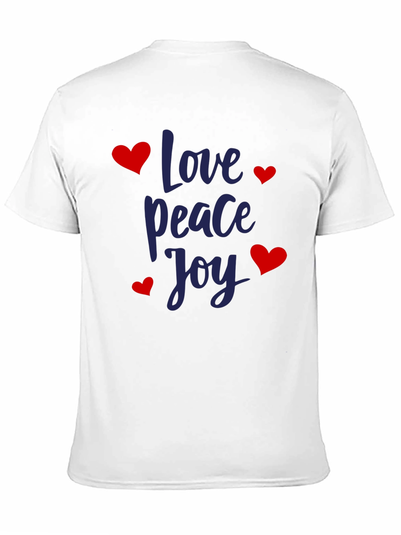 Black Love Peace Joy Graphic T-Shirt view 11