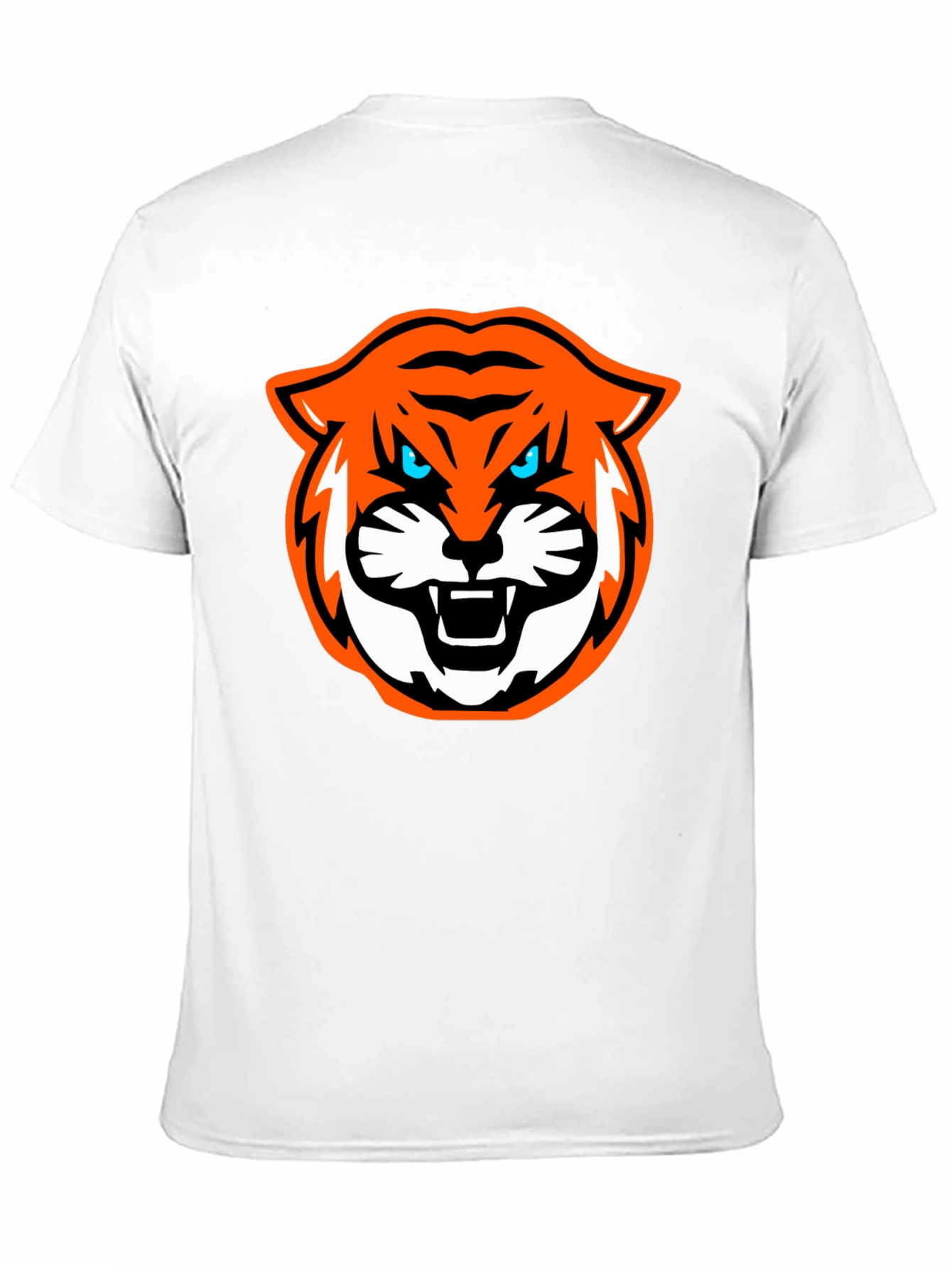 Black Tiger Graphic Black T-Shirt view 11