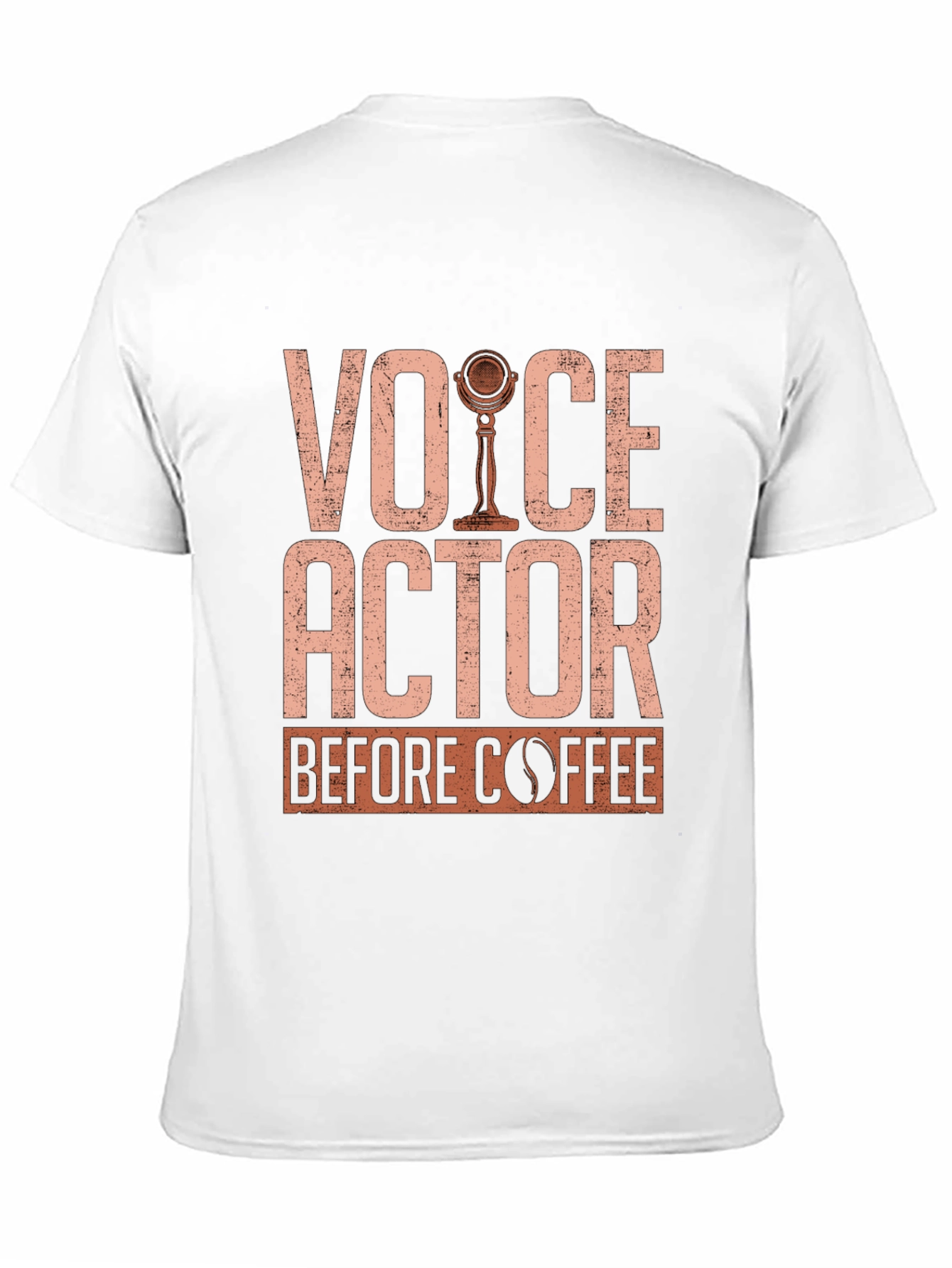 Voice Actor Before Coffee T-Shirt - 11
