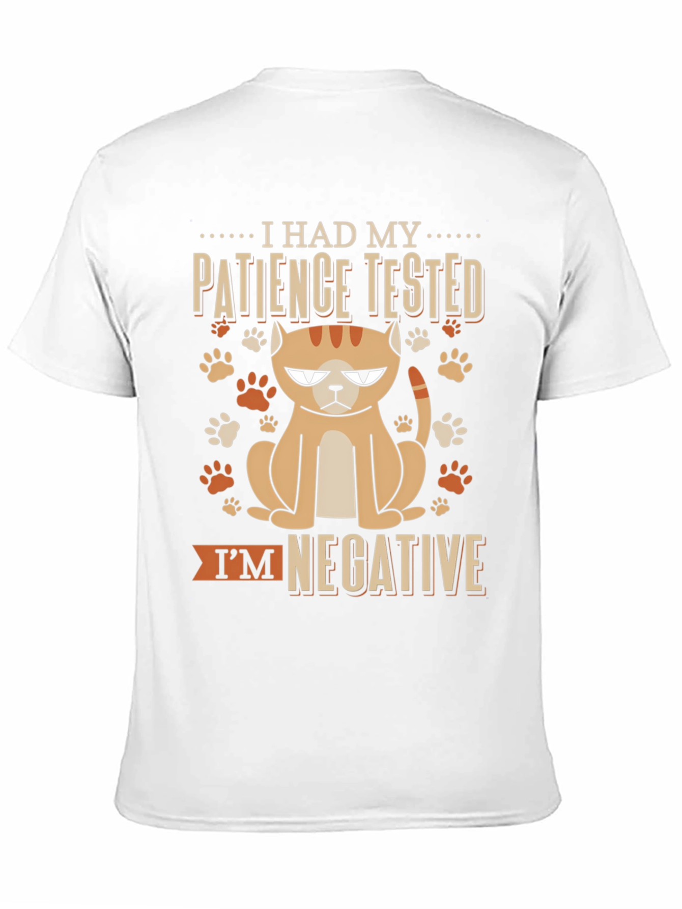 Black Patience Tested Cat Graphic Tee view 11