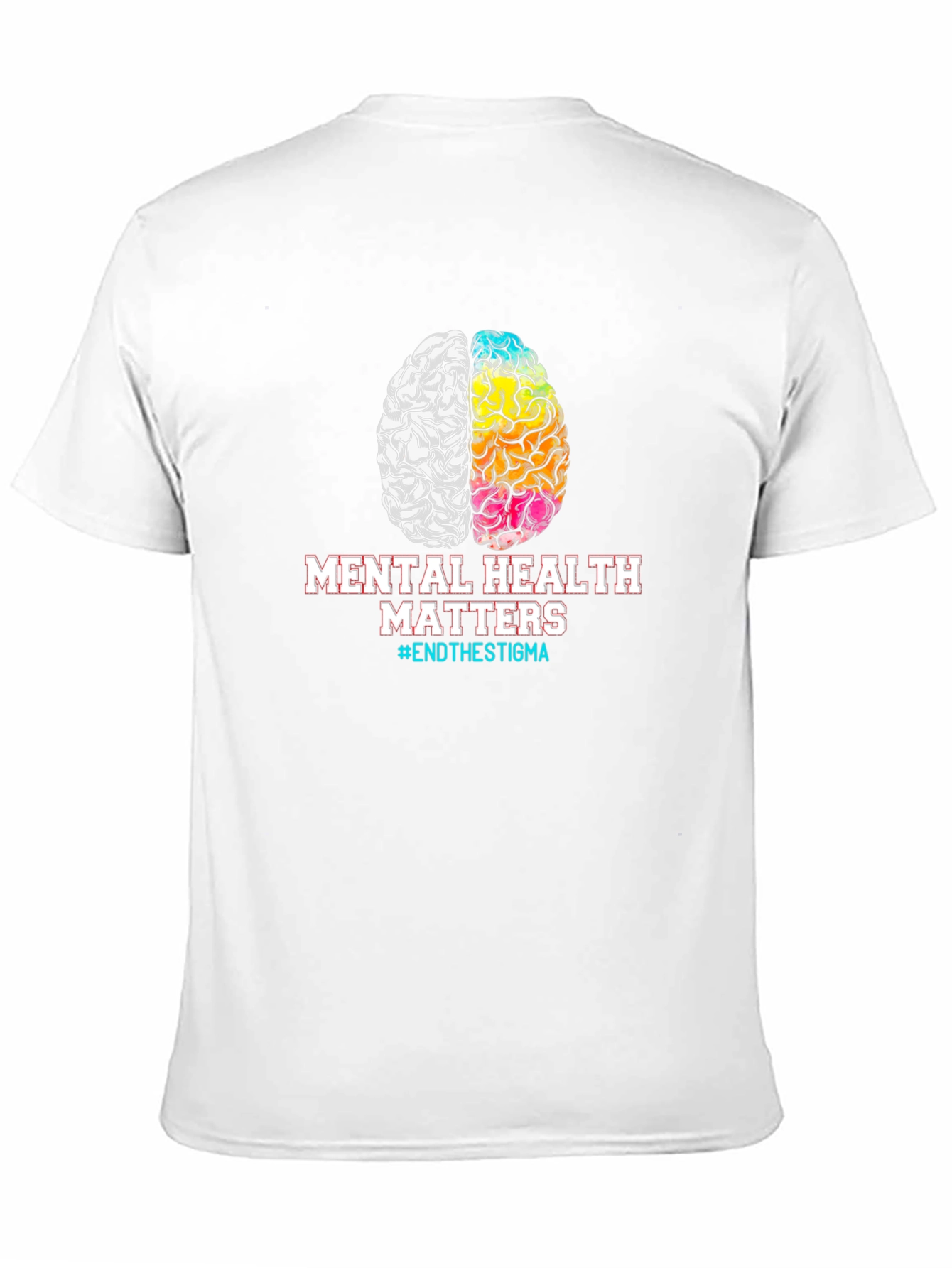 Black Mental Health Matters T-Shirt - End the Stigma view 11