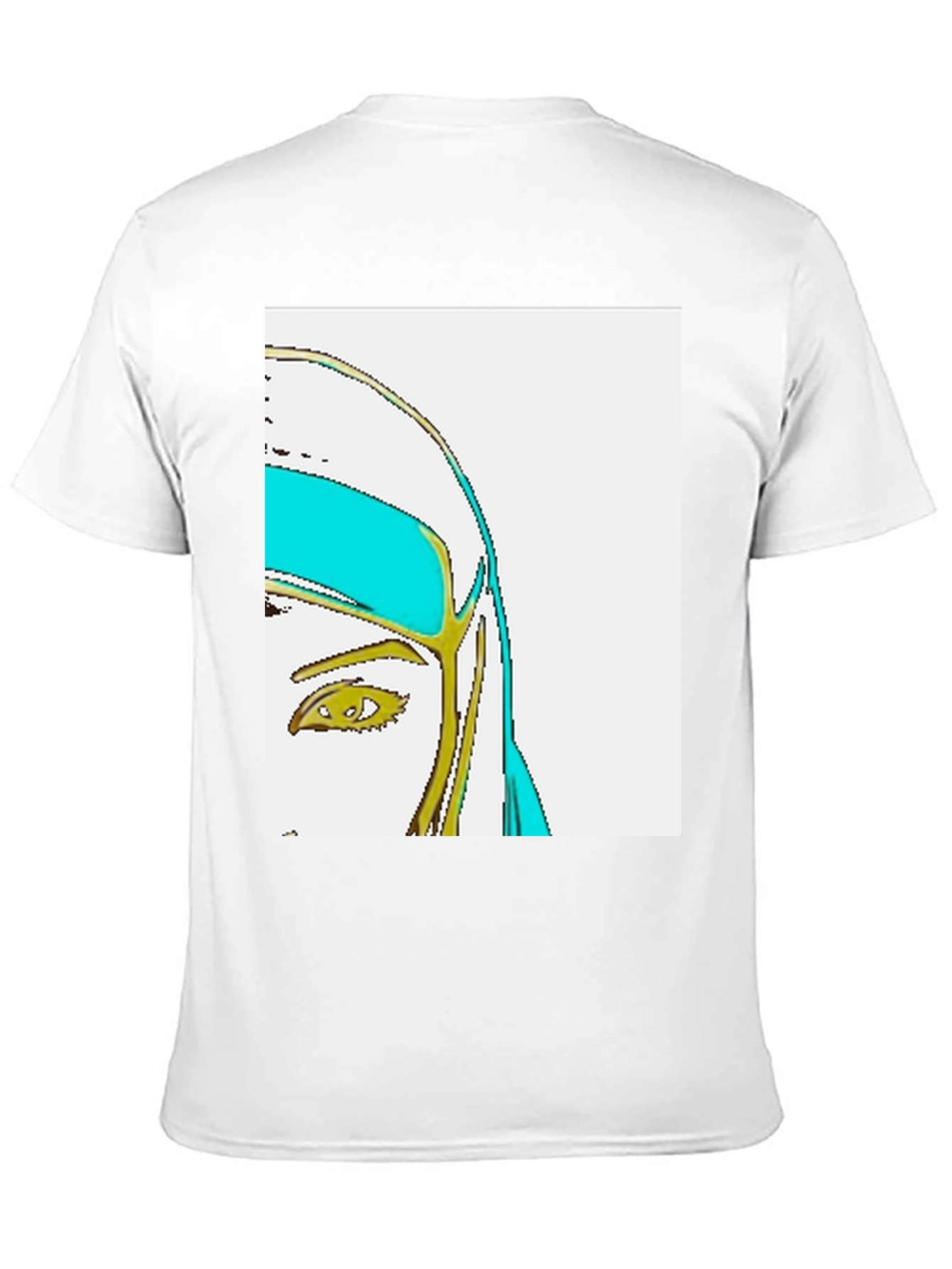 Black Abstract Virgin Mary Graphic Tee view 11