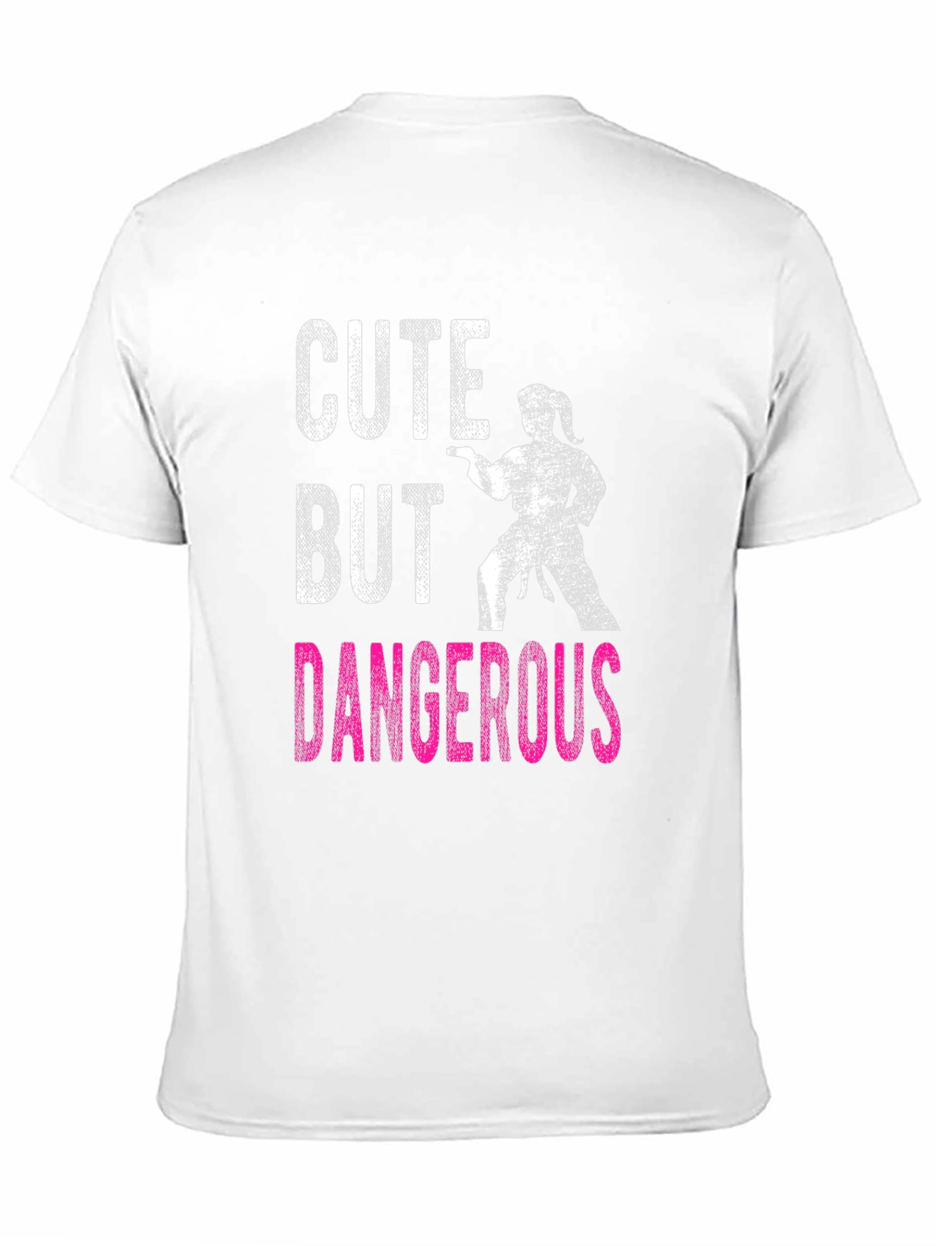 Black Cute But Dangerous T-Shirt view 11