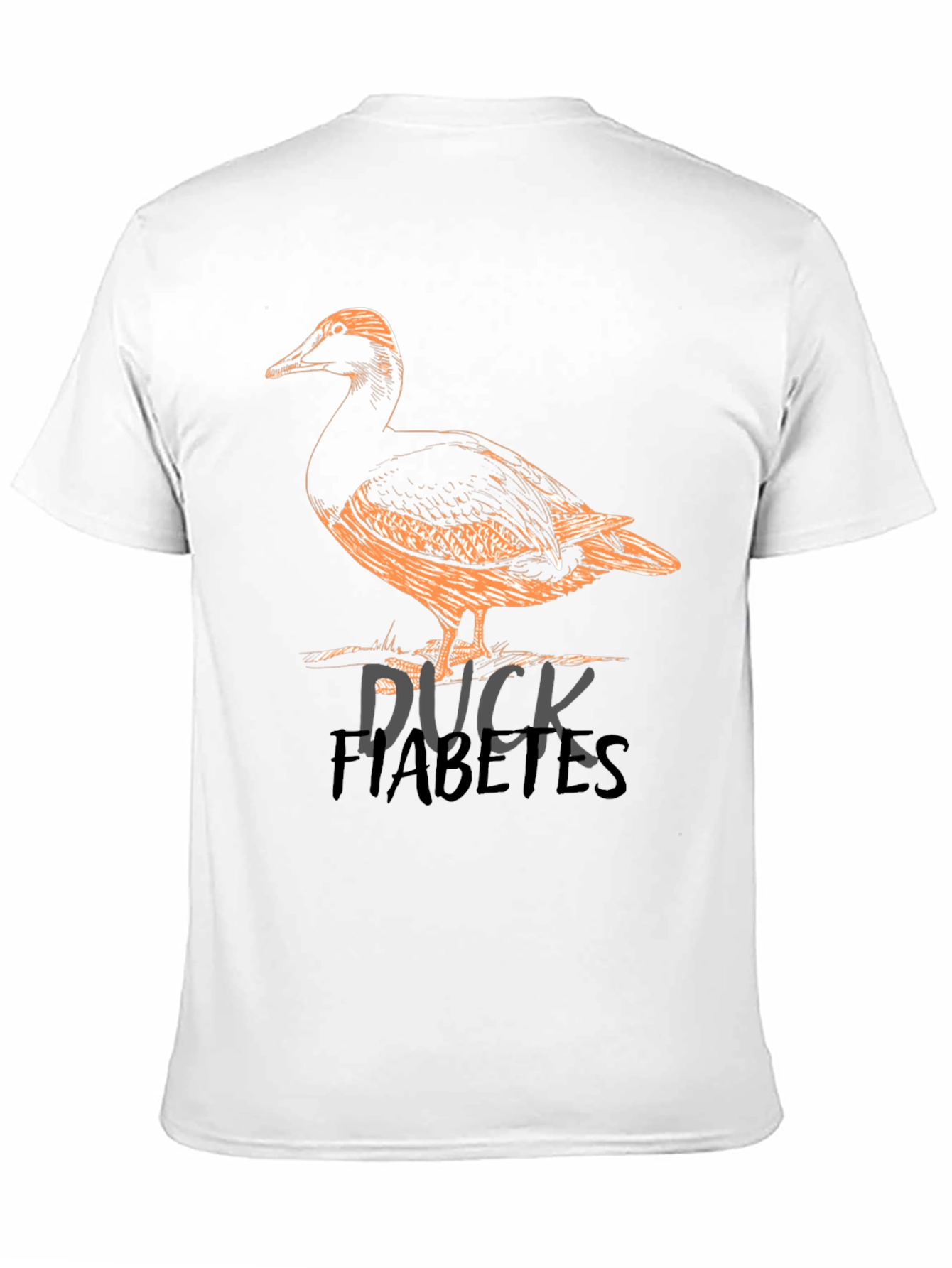 Black Duck Diabetes Graphic T-Shirt view 11