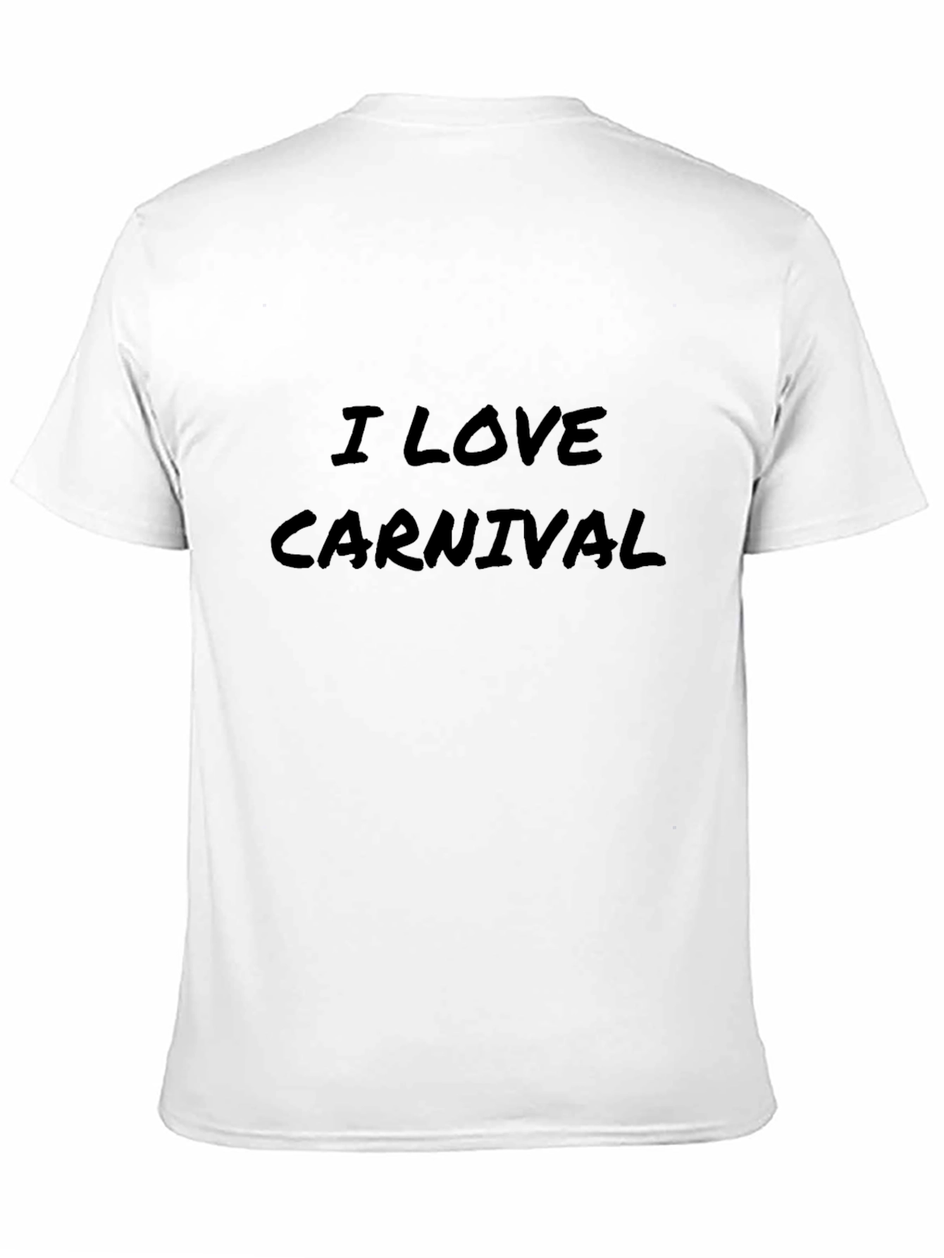 Black I Love Carnival Black T-Shirt view 11