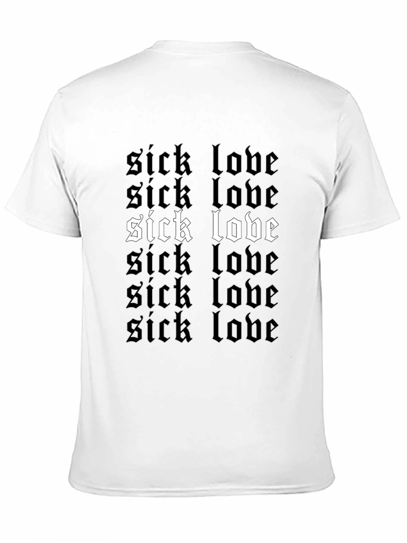 Black Sick Lobe Graphic Tee - Trendy Gothic Style view 11
