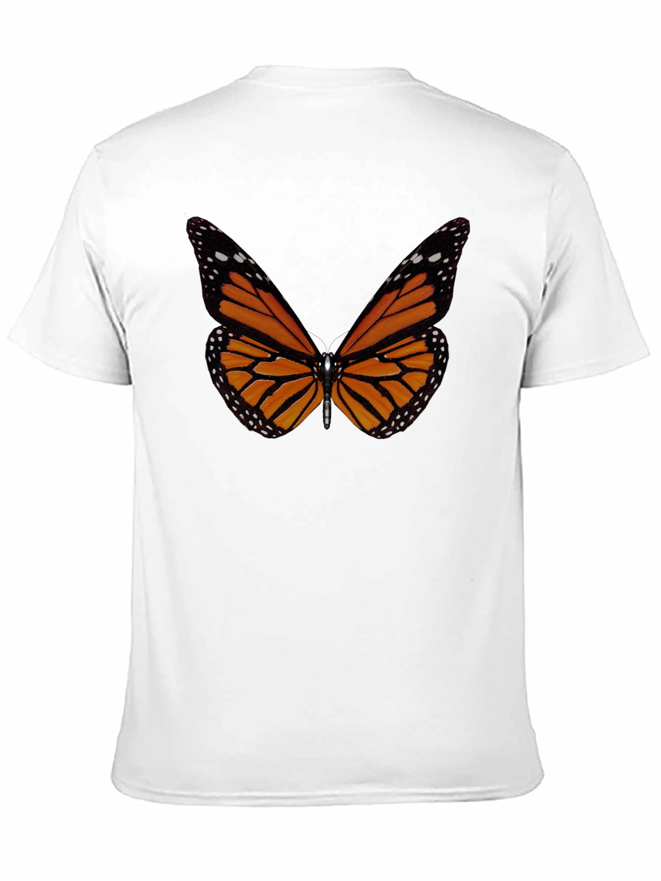 Black Monarch Butterfly Graphic Tee - Stylish Men's T-Shirt view 11