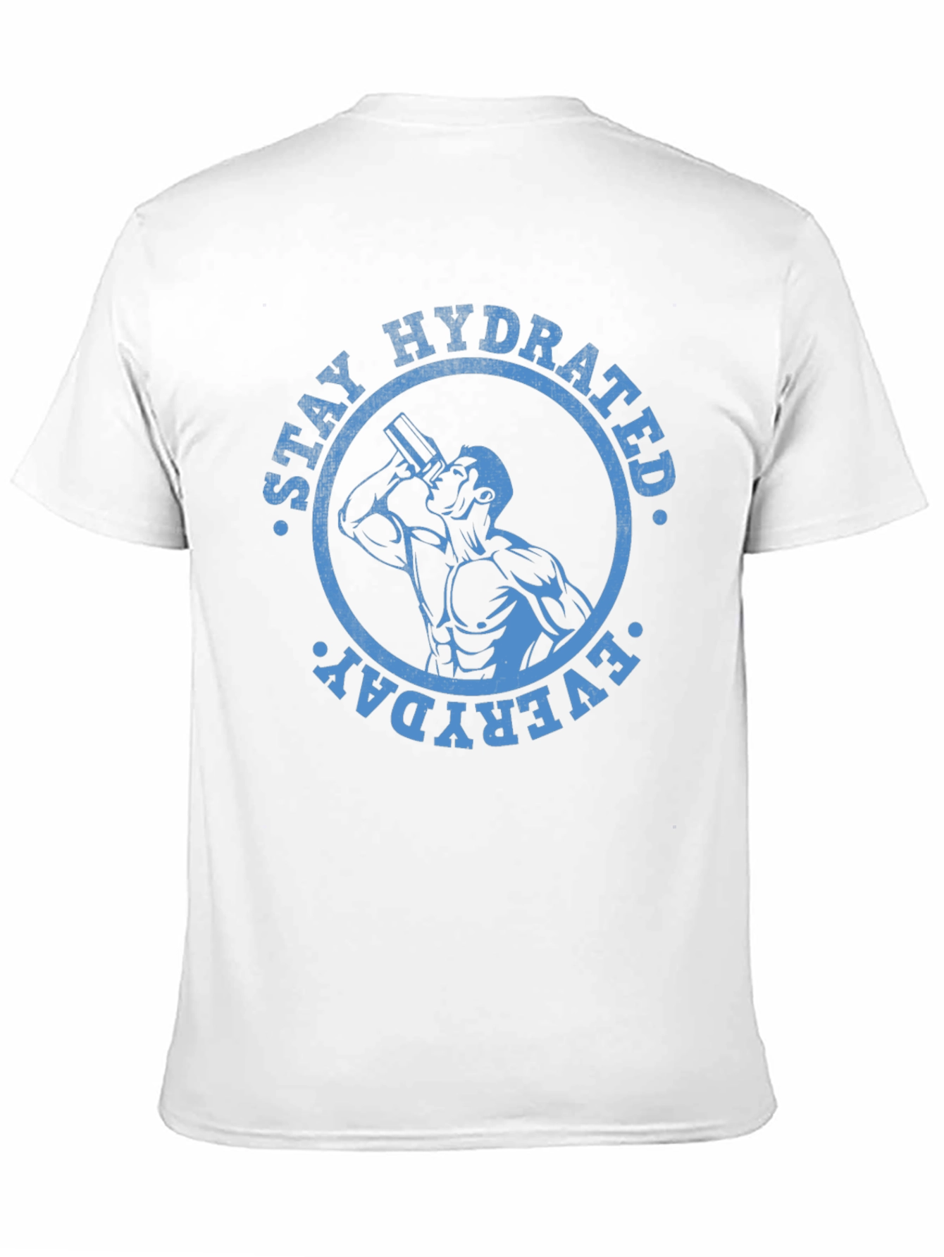 Black Stay Hydrated Everyday Graphic Tee - Black view 11