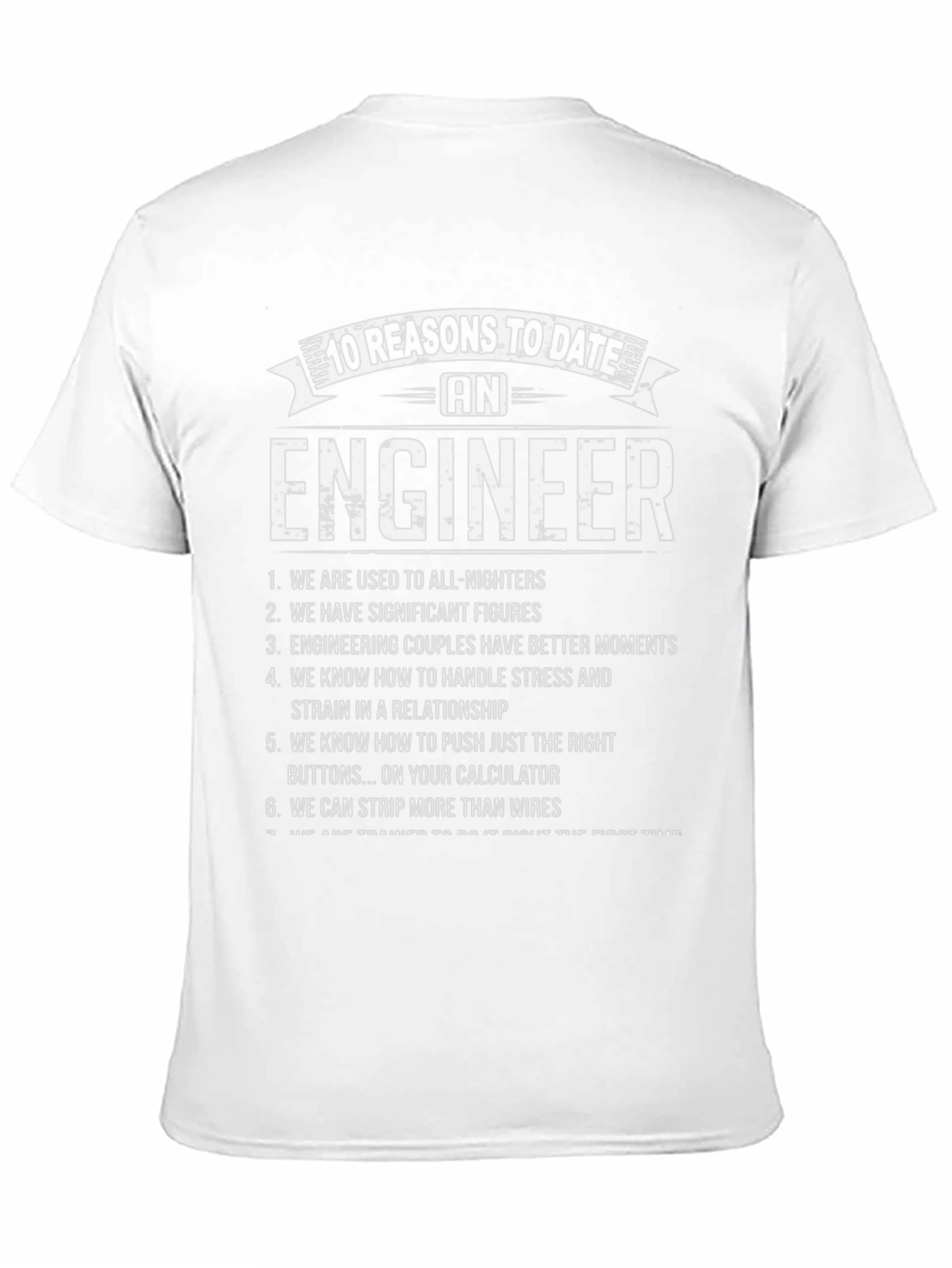 Black Engineer T-Shirt: 10 Reasons to Date view 11