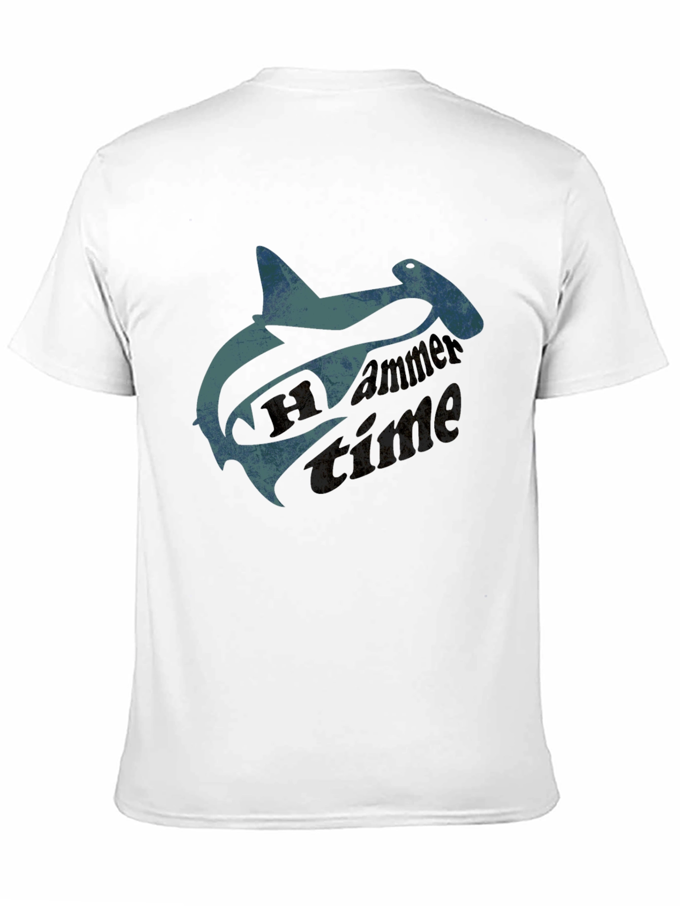 Black Hammerhead Shark T-Shirt - Cool Graphic Tee view 11