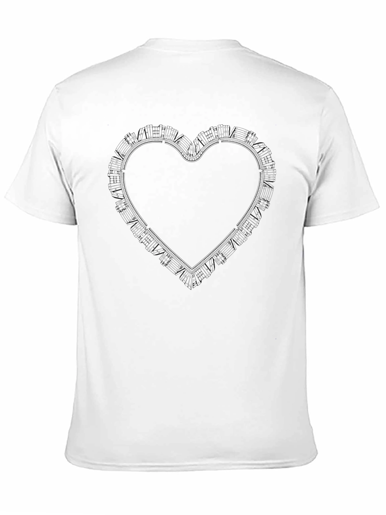 Black Heart Graphic Black T-Shirt view 11