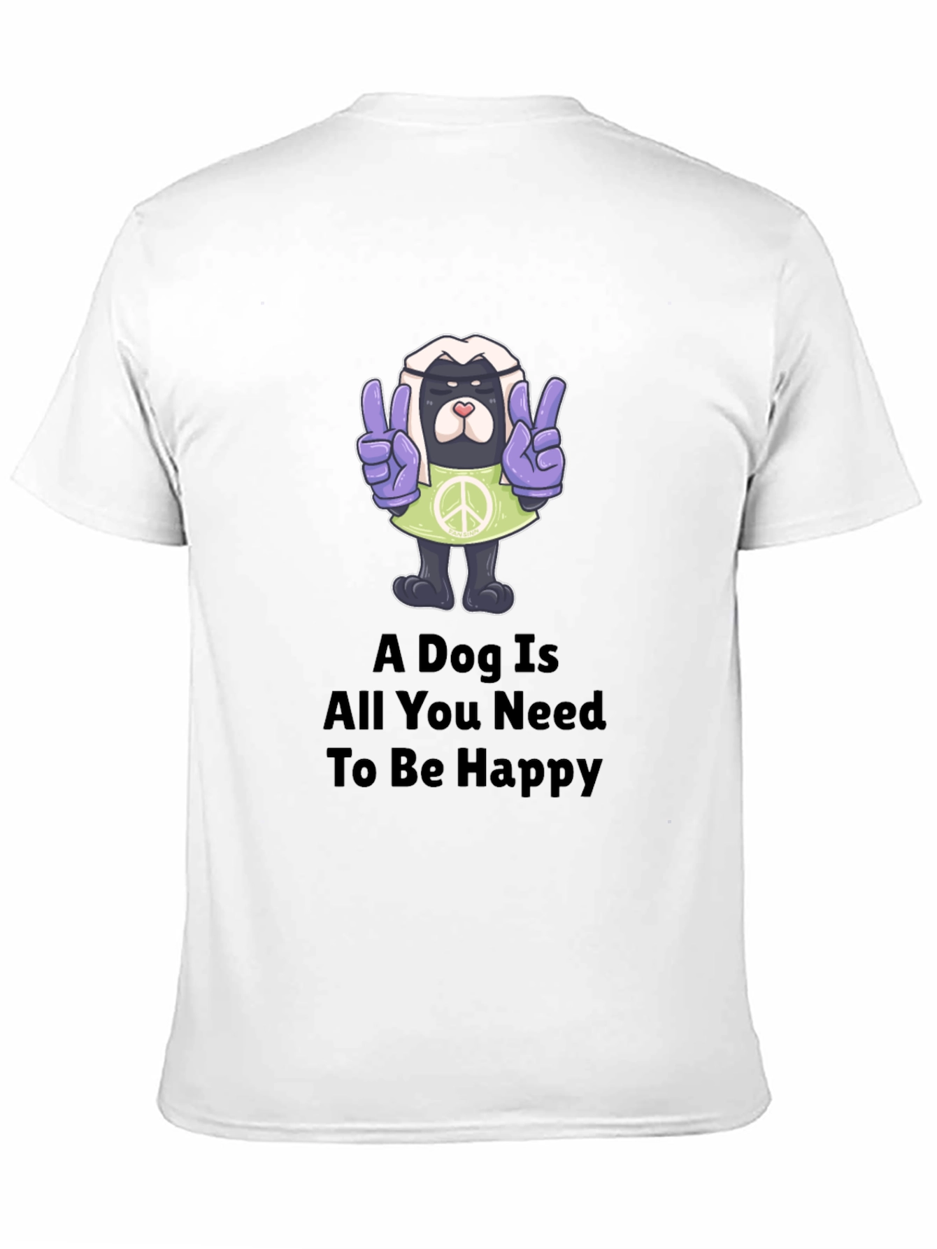 Black Dog Is All You Need T-Shirt view 11