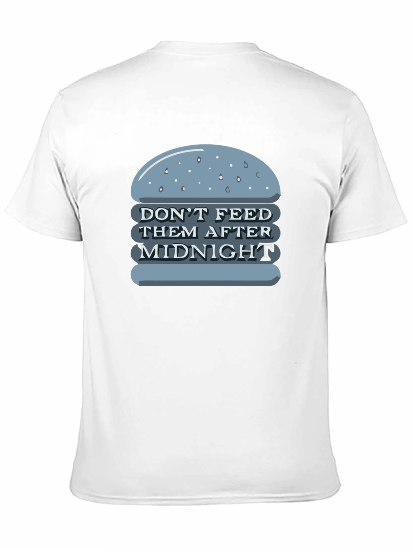 Black Don't Feed After Midnight T-Shirt view 11