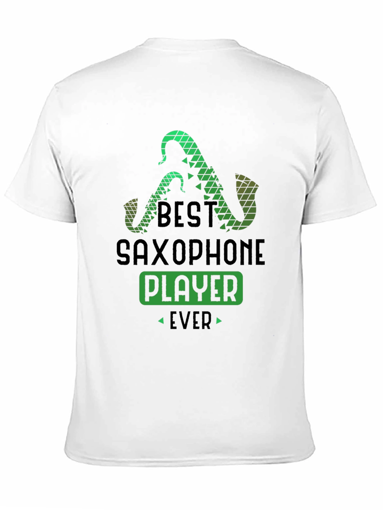 Black Best Saxophone Player Ever Graphic T-Shirt view 11