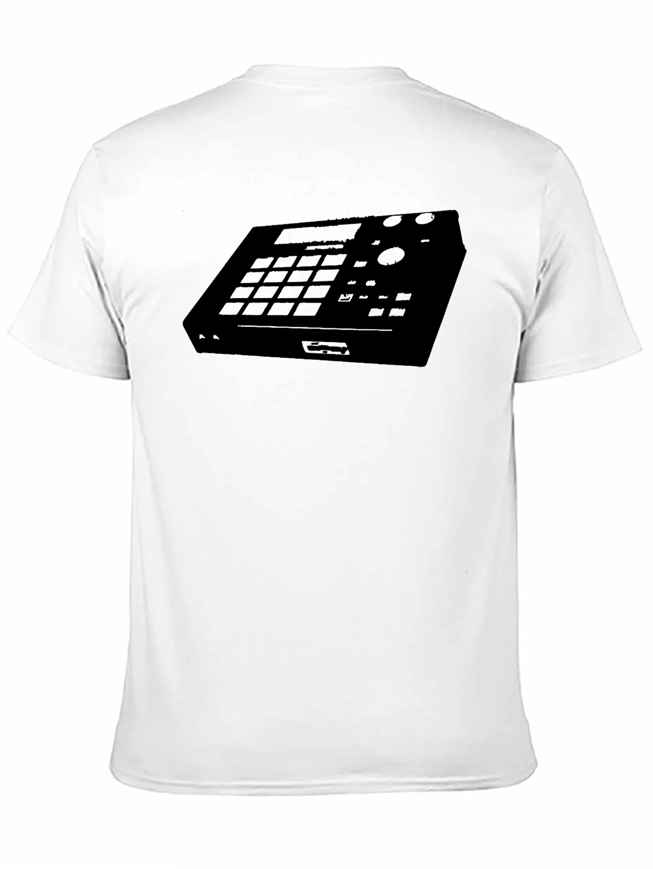 Black MPC Music Producer T-Shirt view 11