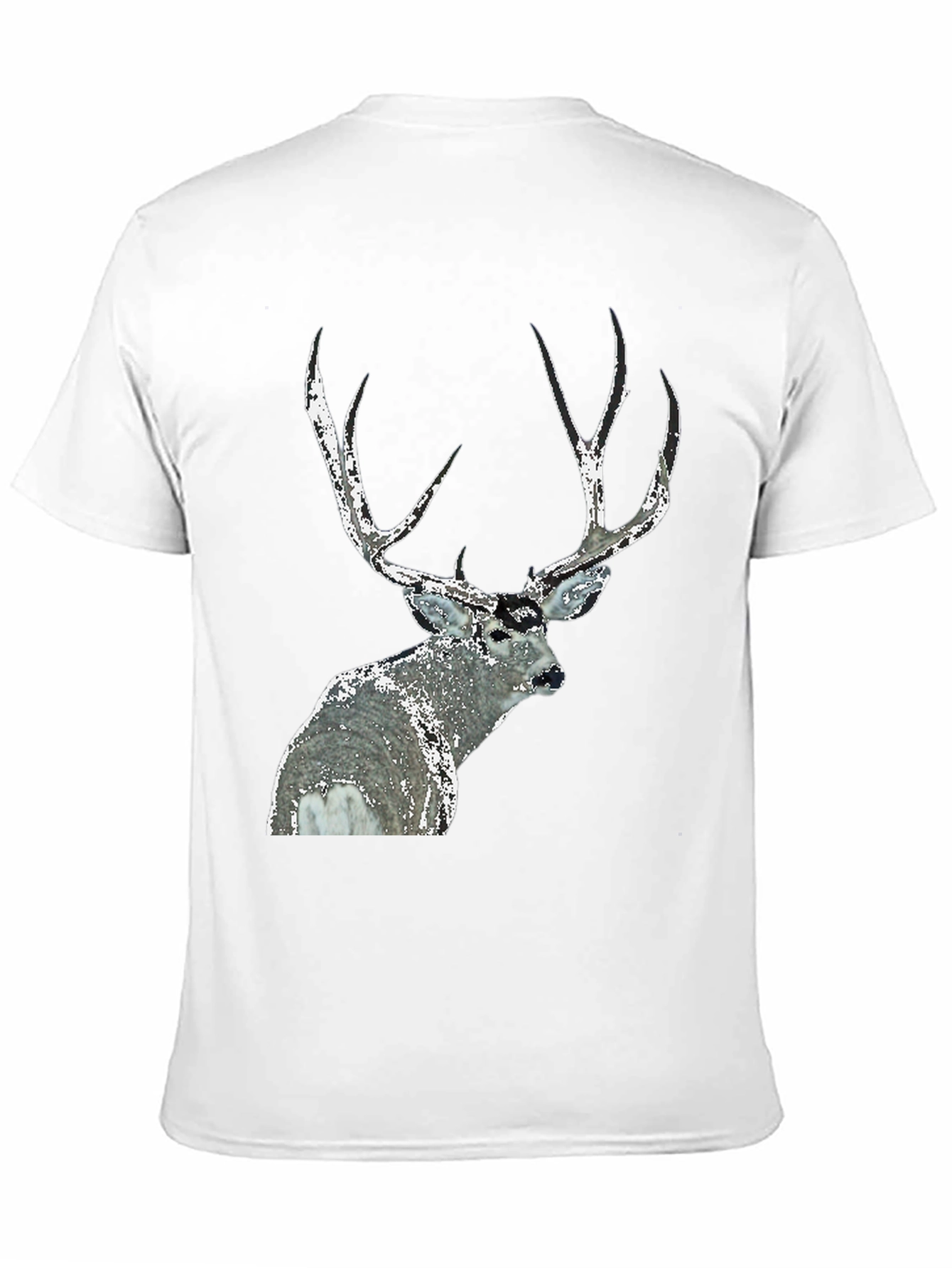 Black Deer Graphic Tee - Black Short Sleeve view 11
