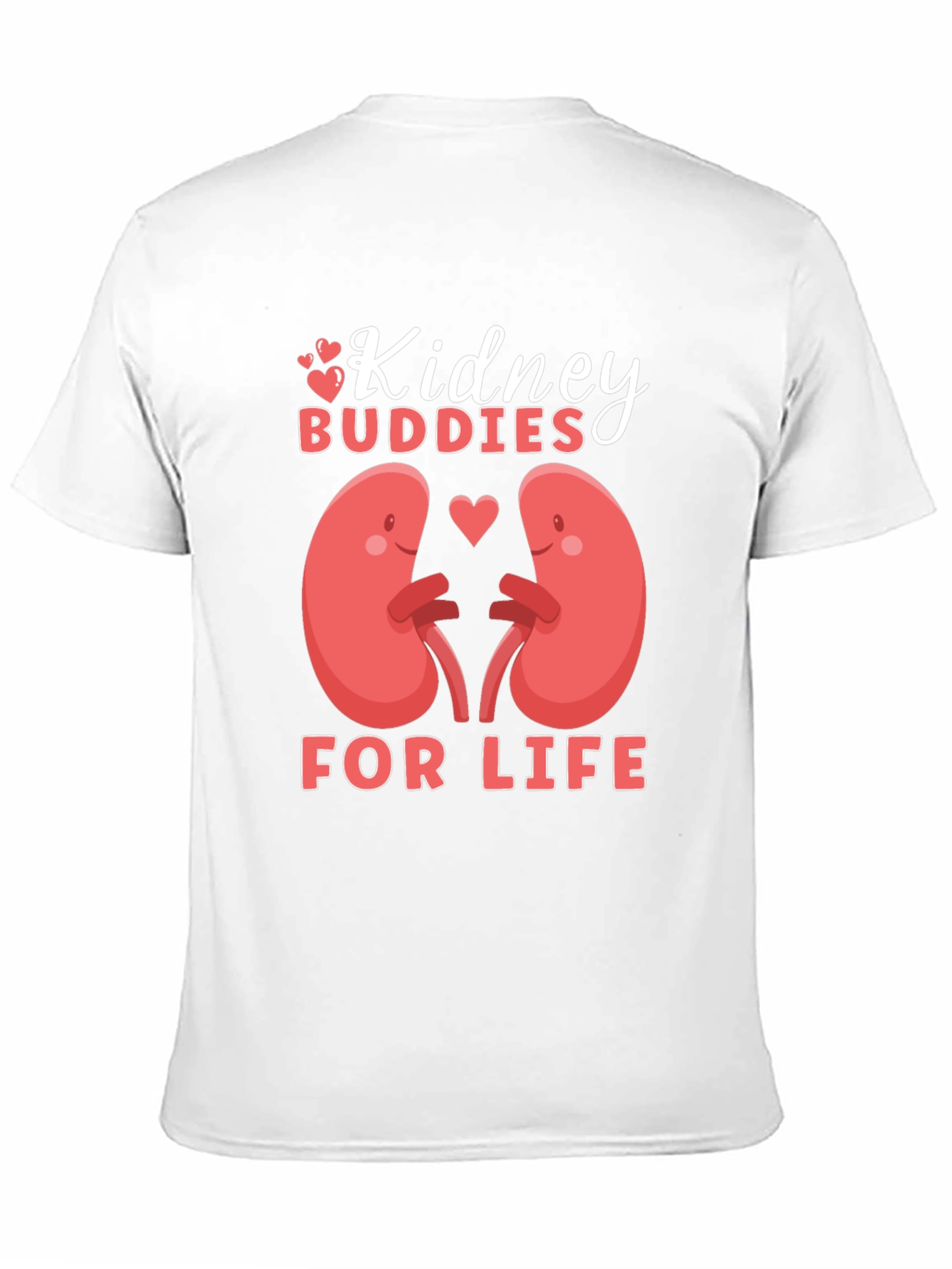 Black Kidney Buddies T-Shirt: For Life view 11