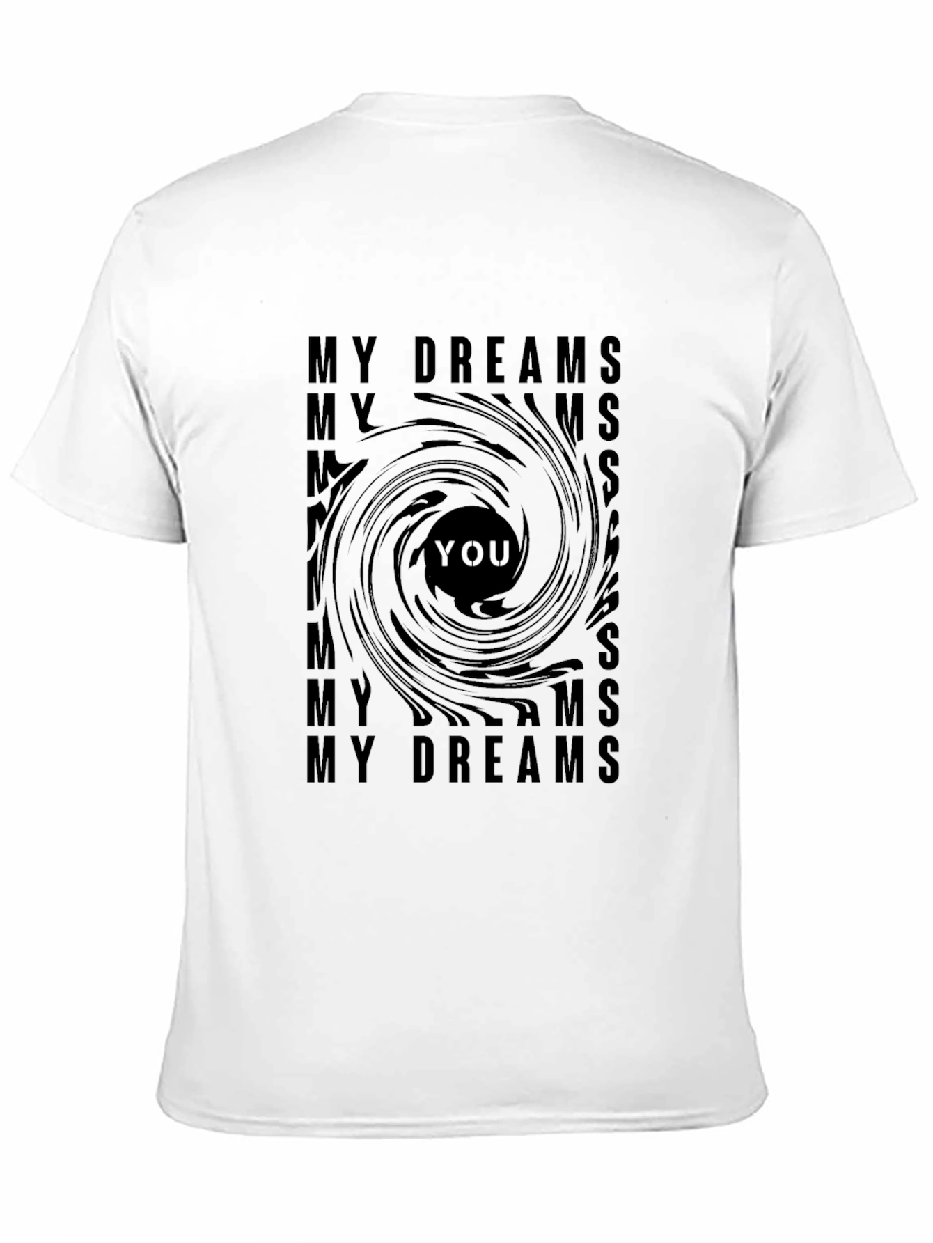 Black My Dreams You - Graphic Print T-Shirt view 11