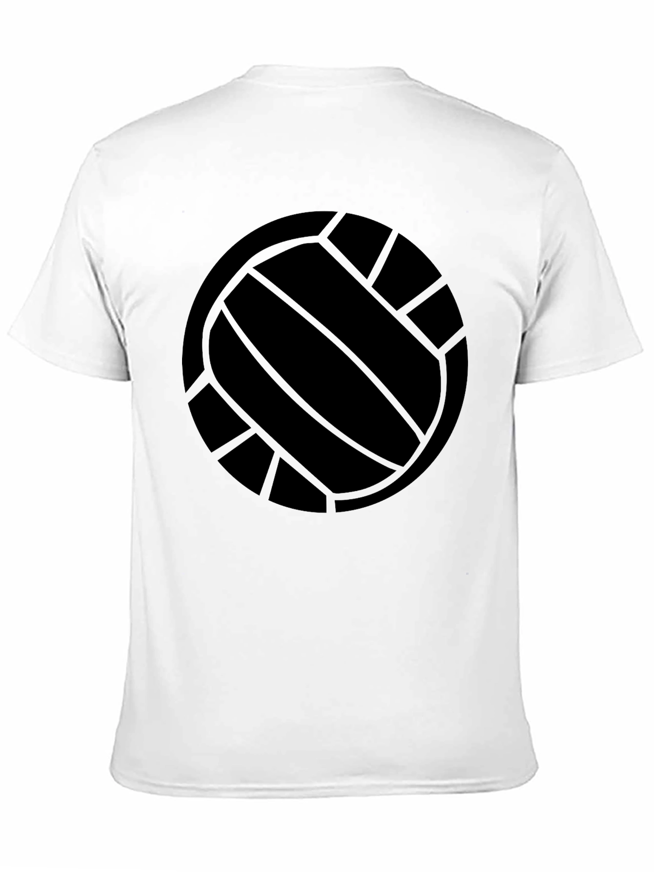 Black Black Volleyball Graphic T-Shirt view 11