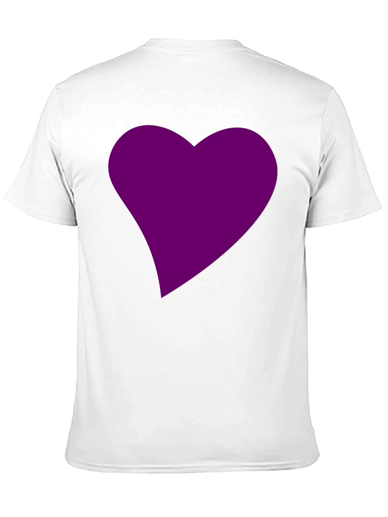 Black Heart Graphic Tee - Black Cotton Blend Casual Wear view 11