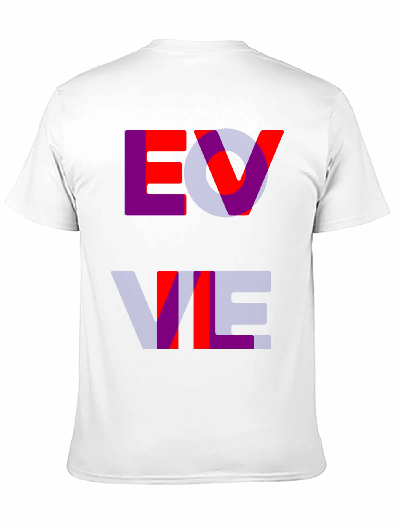 Black Bold Graphic Tee - Evil Design view 11