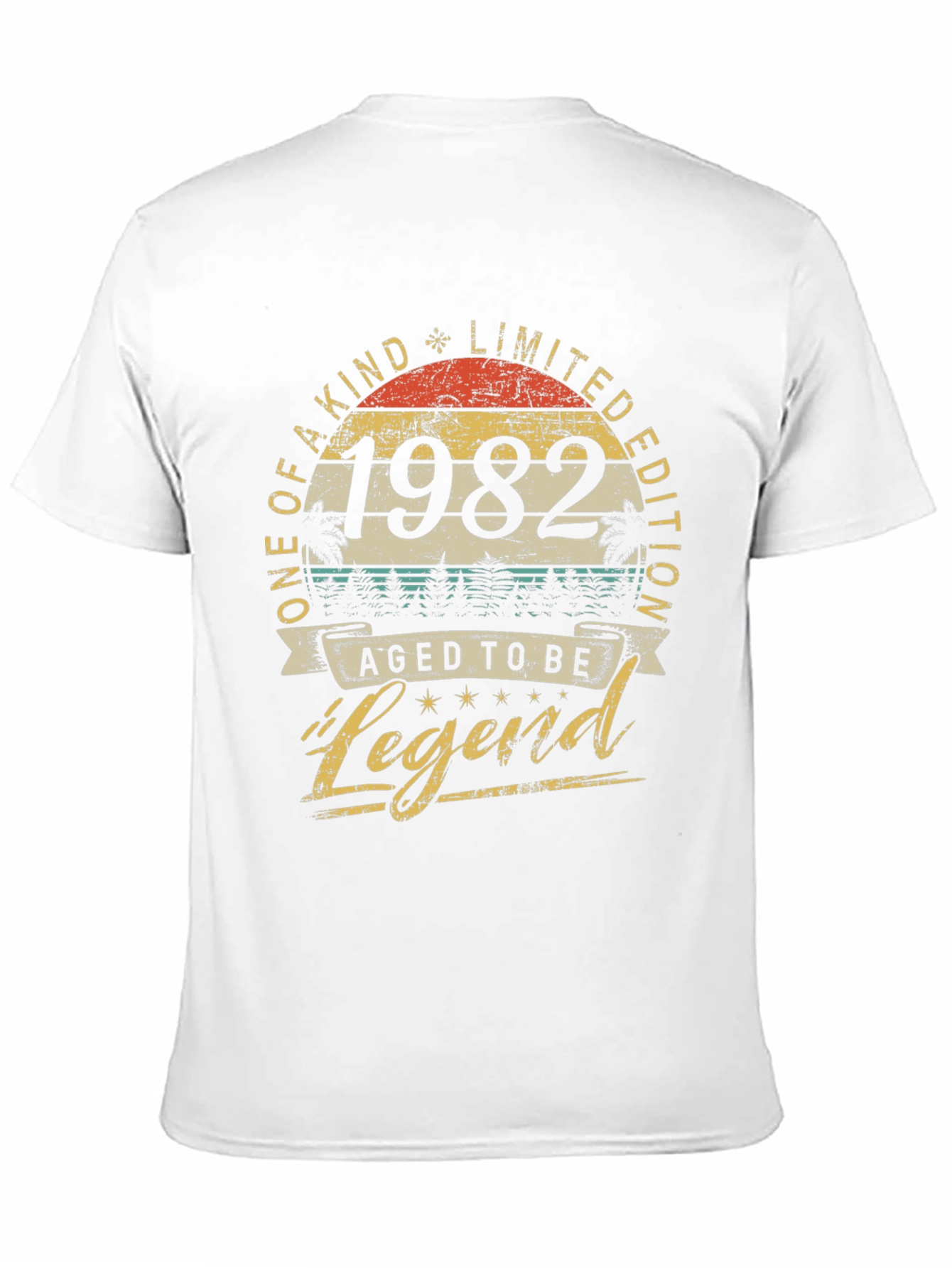 Black Aged to be Legend 1982 Graphic T-Shirt view 11