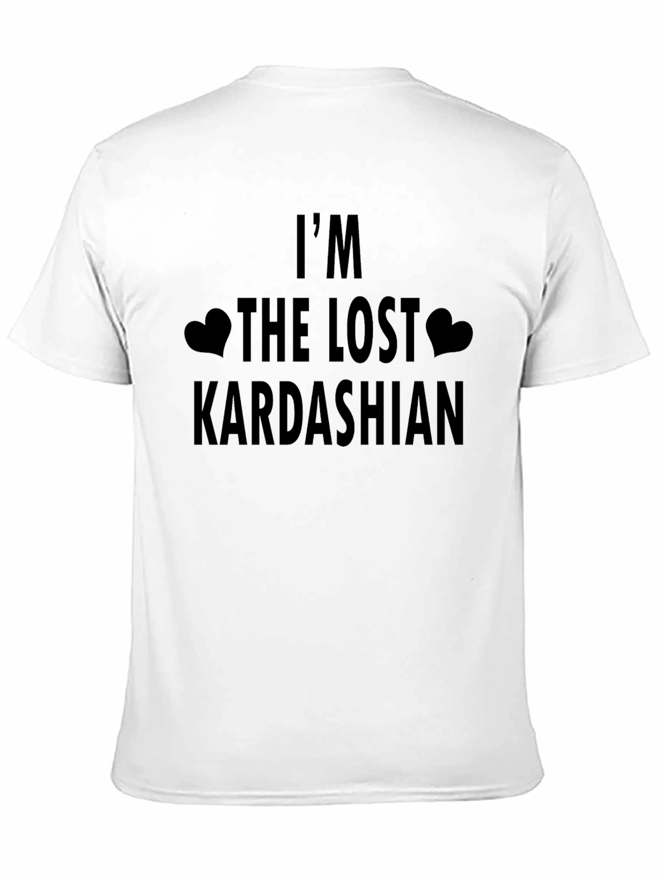 Black Lost Kardashian T-Shirt view 11