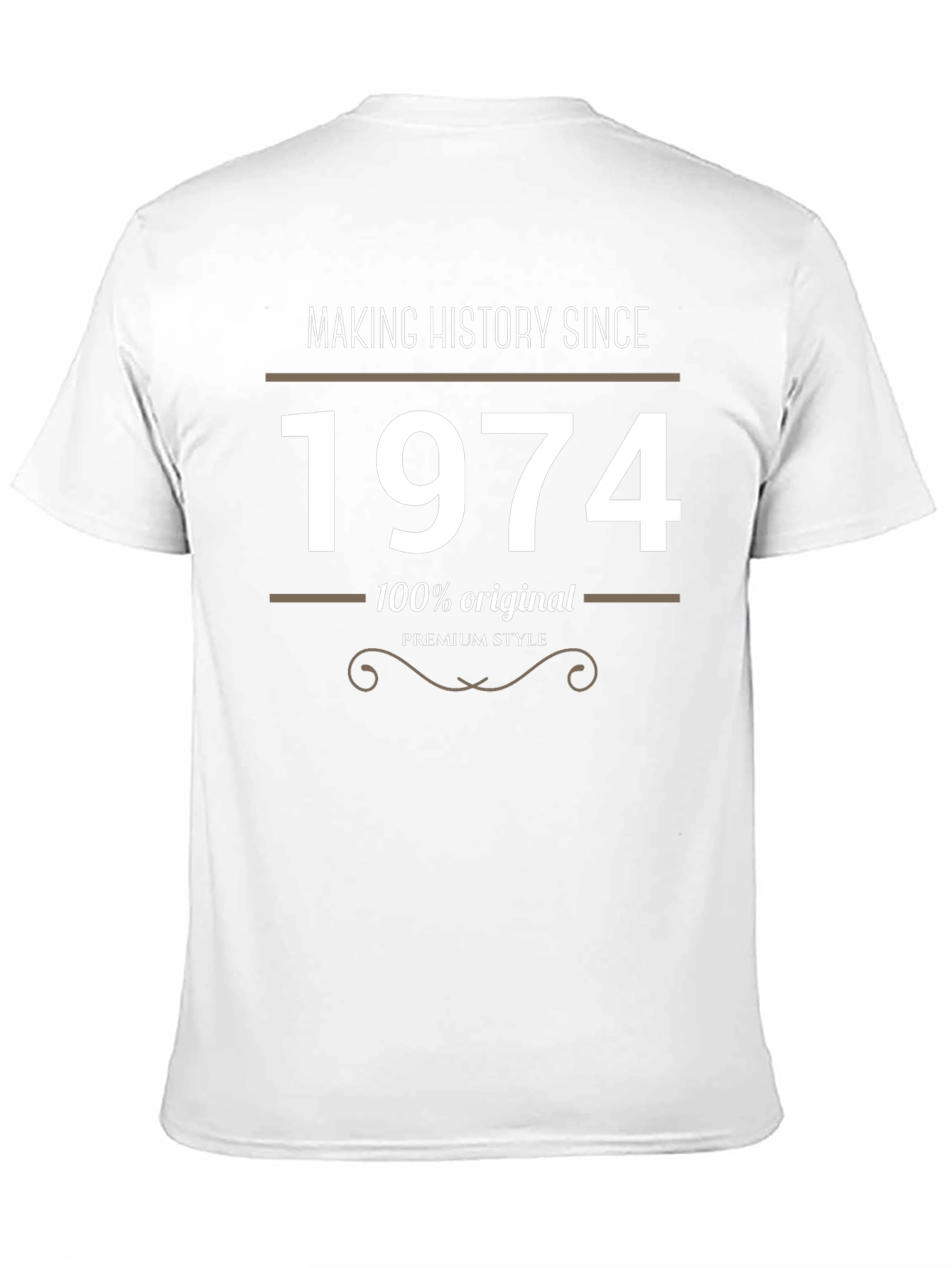 Black Making History Since 1974 Black T-Shirt view 11