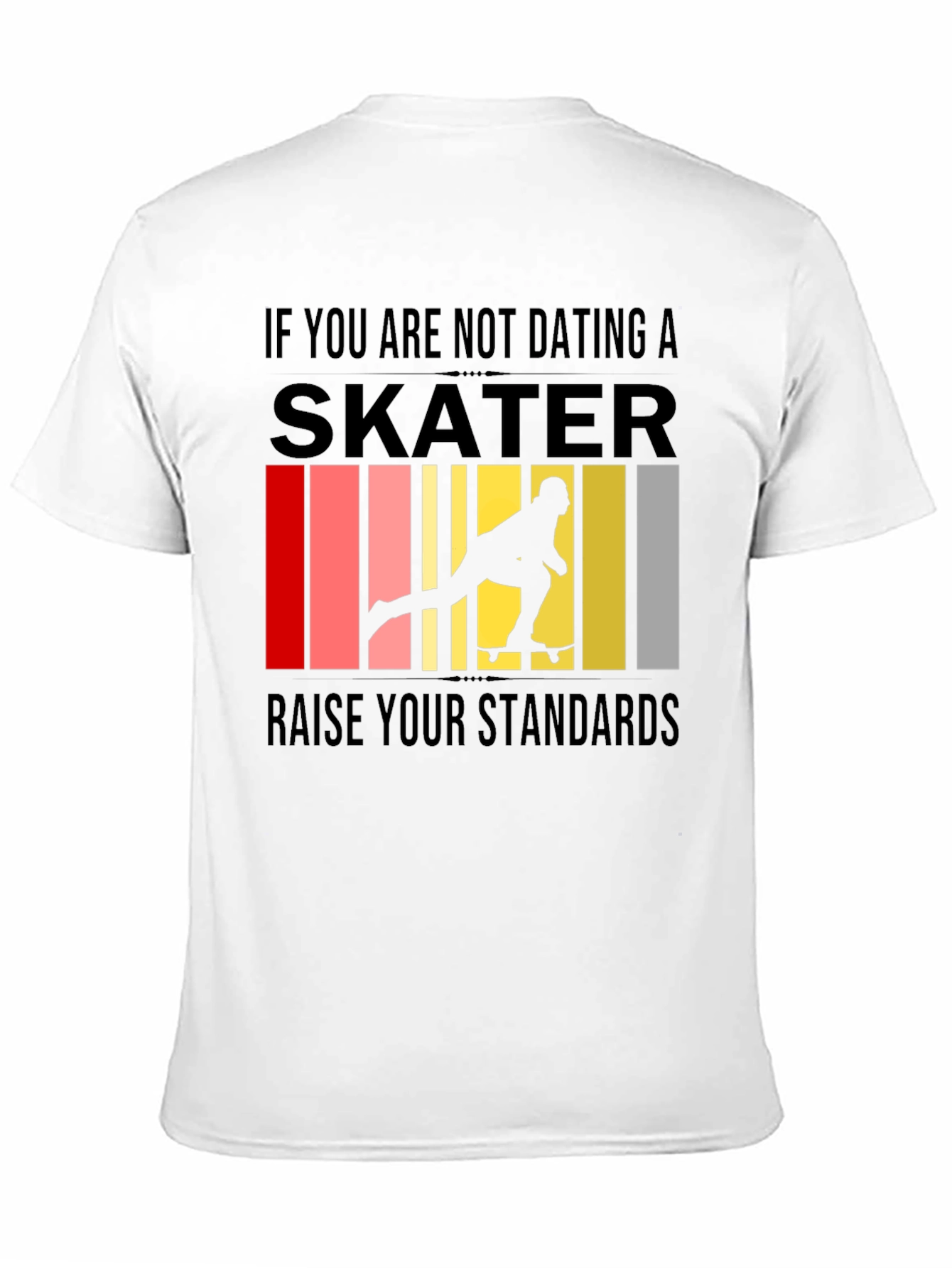 Black Skater Graphic T-Shirt - Raise Your Standards view 11